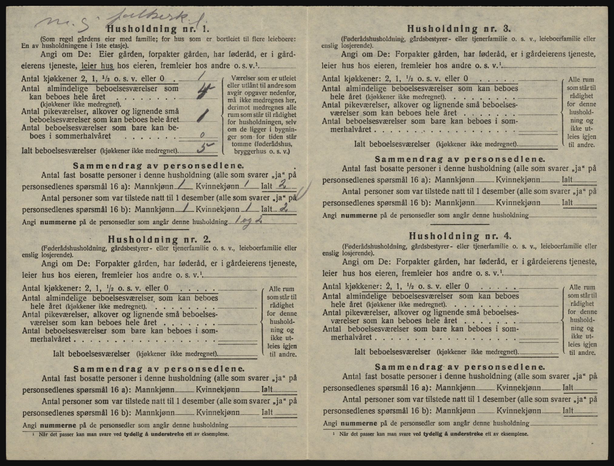 SAO, Folketelling 1920 for 0132 Glemmen herred, 1920, s. 2836