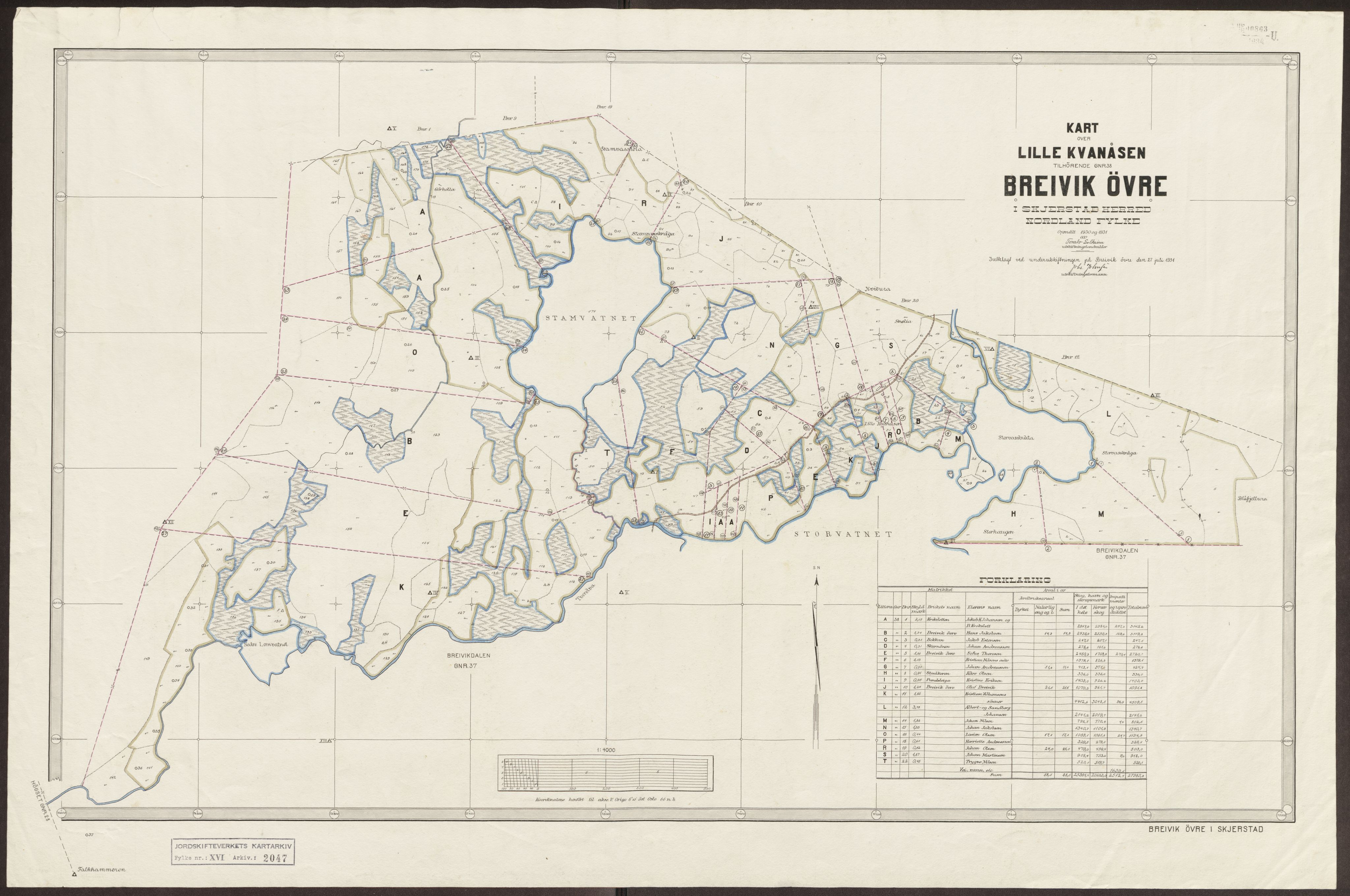 Jordskifteverkets kartarkiv, AV/RA-S-3929/T, 1859-1988, s. 2506