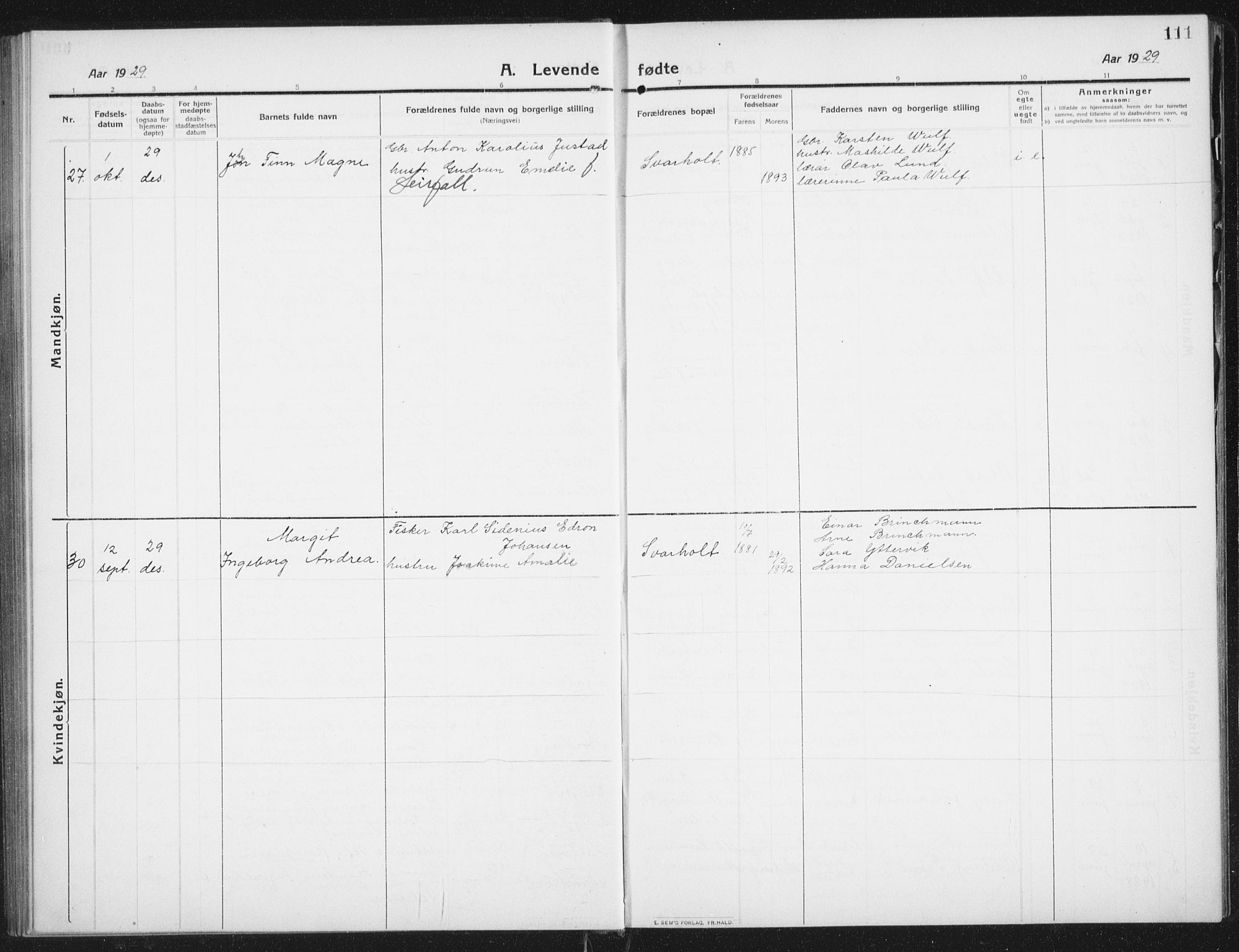 Ministerialprotokoller, klokkerbøker og fødselsregistre - Nordland, AV/SAT-A-1459/882/L1183: Klokkerbok nr. 882C01, 1911-1938, s. 111