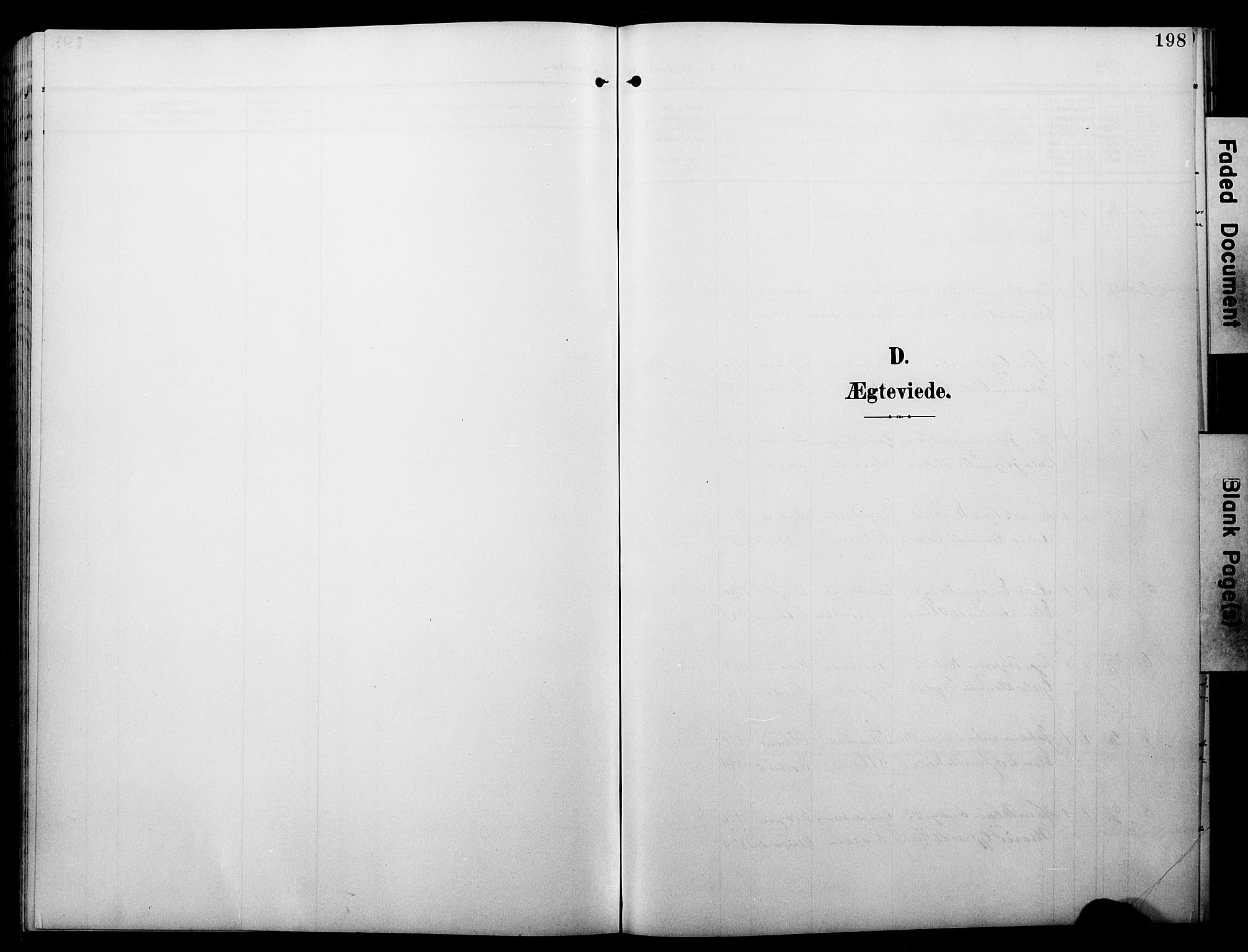 Luster sokneprestembete, AV/SAB-A-81101/H/Hab/Haba/L0001: Klokkerbok nr. A 1, 1903-1930, s. 198