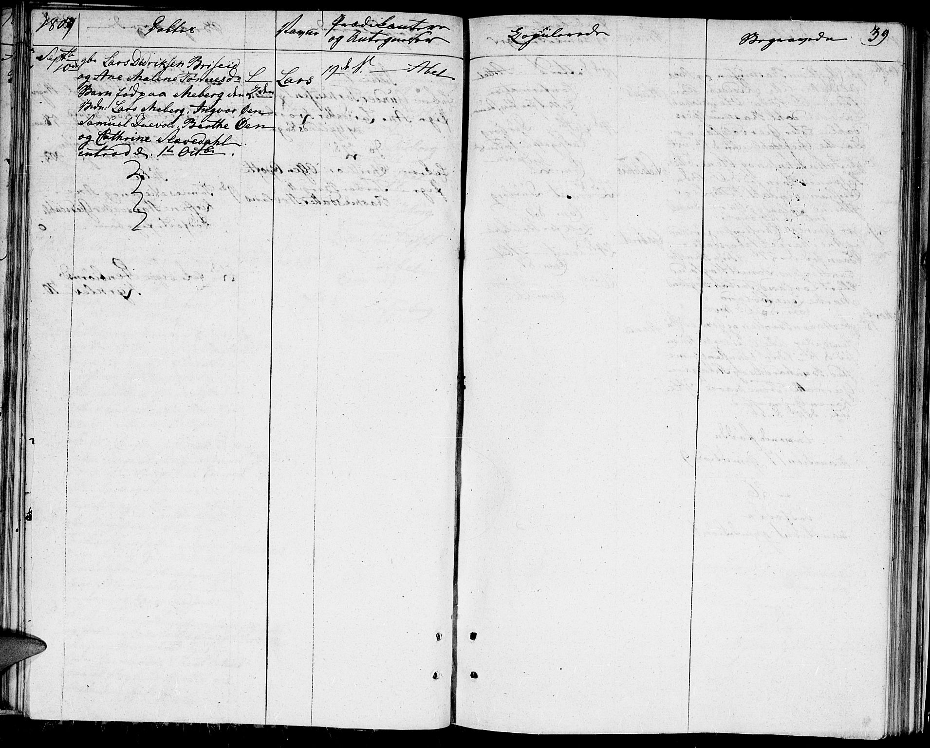 Herad sokneprestkontor, AV/SAK-1111-0018/F/Fa/Faa/L0002: Ministerialbok nr. A 2, 1800-1815, s. 39