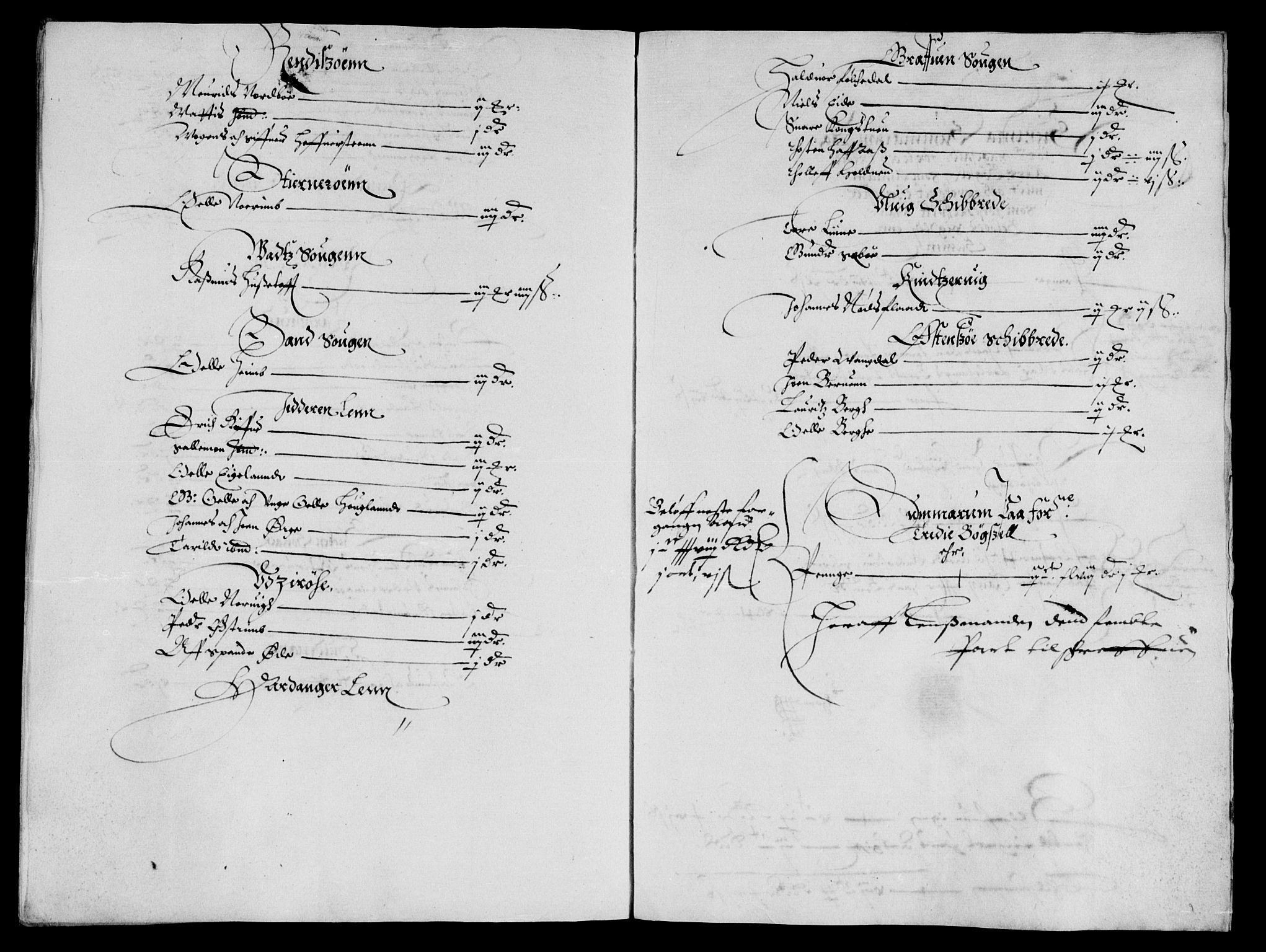 Rentekammeret inntil 1814, Reviderte regnskaper, Lensregnskaper, AV/RA-EA-5023/R/Rb/Rbu/L0005: Hardanger og Halsnøy kloster len, 1606-1636