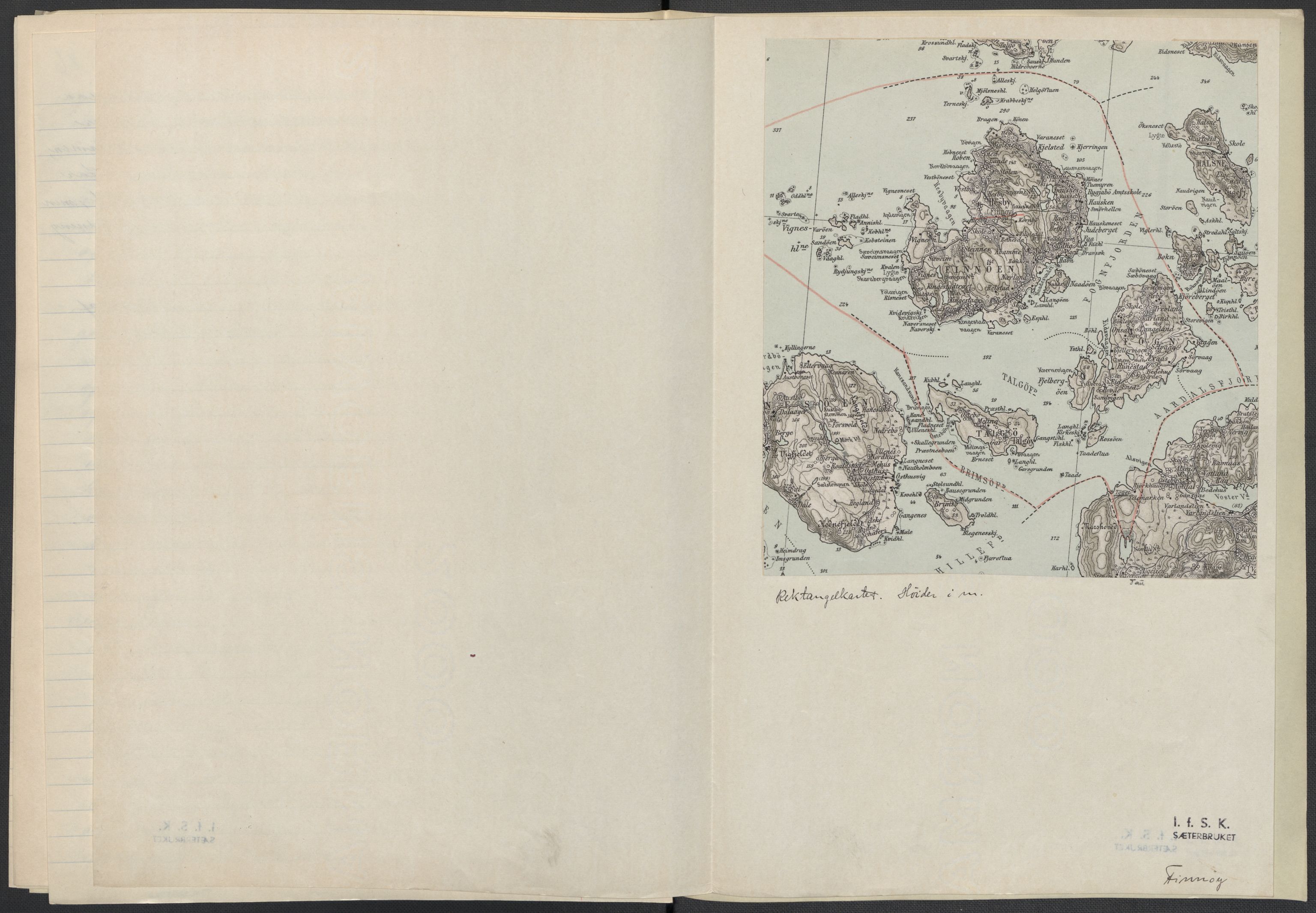 Instituttet for sammenlignende kulturforskning, AV/RA-PA-0424/F/Fc/L0009/0002: Eske B9: / Rogaland (perm XXIII), 1932-1938