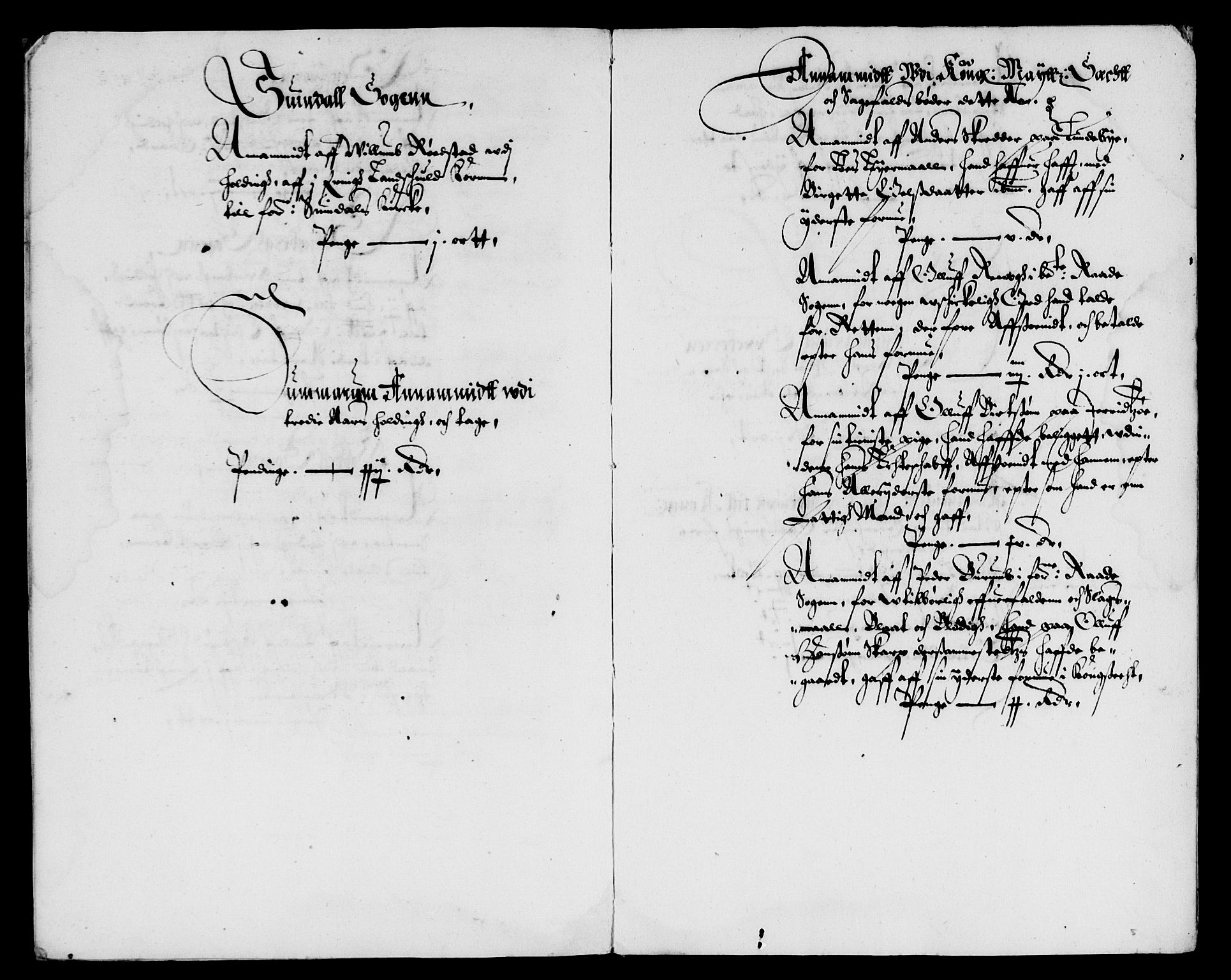 Rentekammeret inntil 1814, Reviderte regnskaper, Lensregnskaper, RA/EA-5023/R/Rb/Rba/L0139: Akershus len, 1638-1639