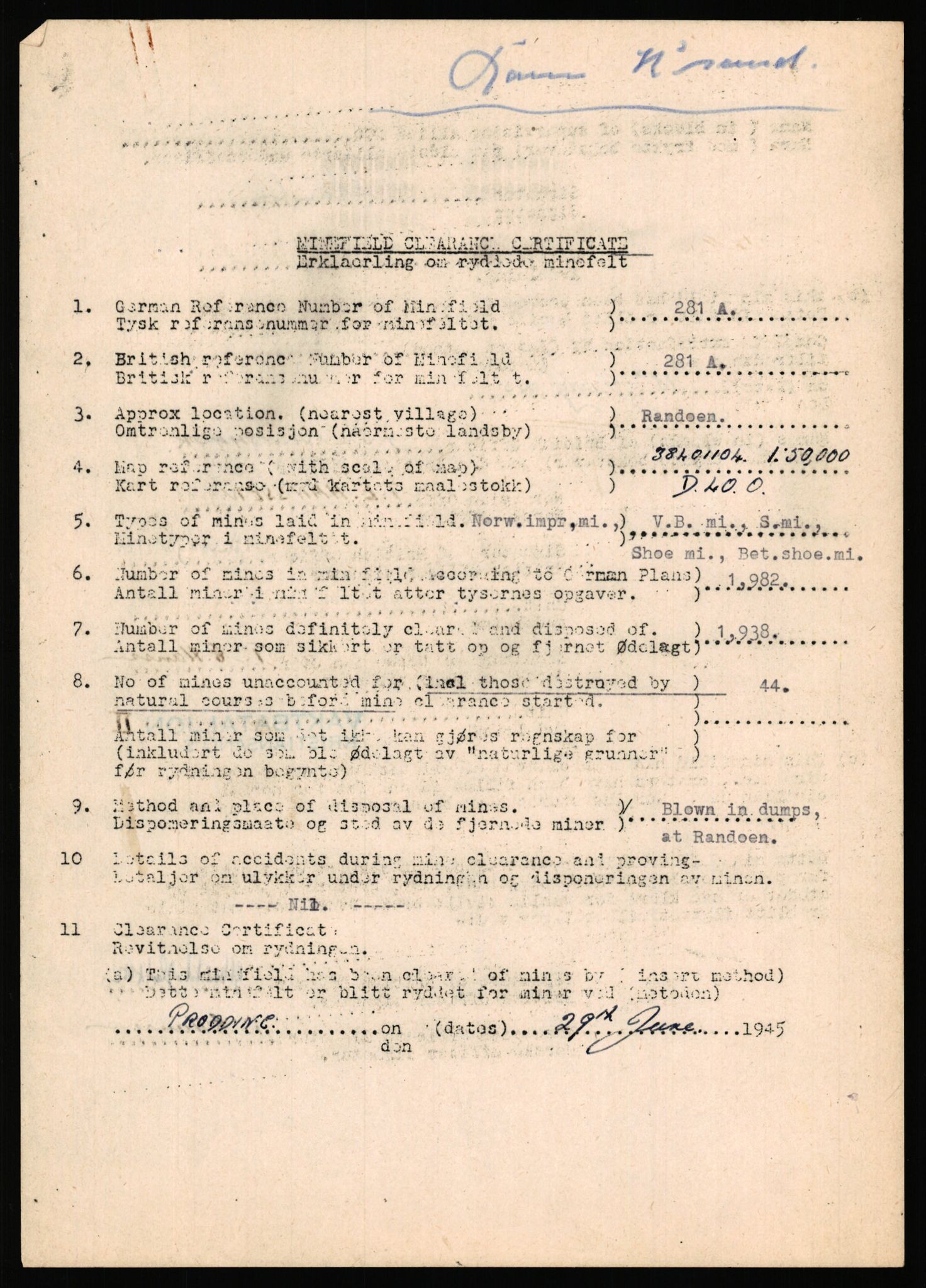 Deutscher Oberbefehlshaber Norwegen (DOBN), AV/RA-RAFA-2197/D/Dl/L0115: DB Zone Stavanger Abt. Ia, 1945, s. 798