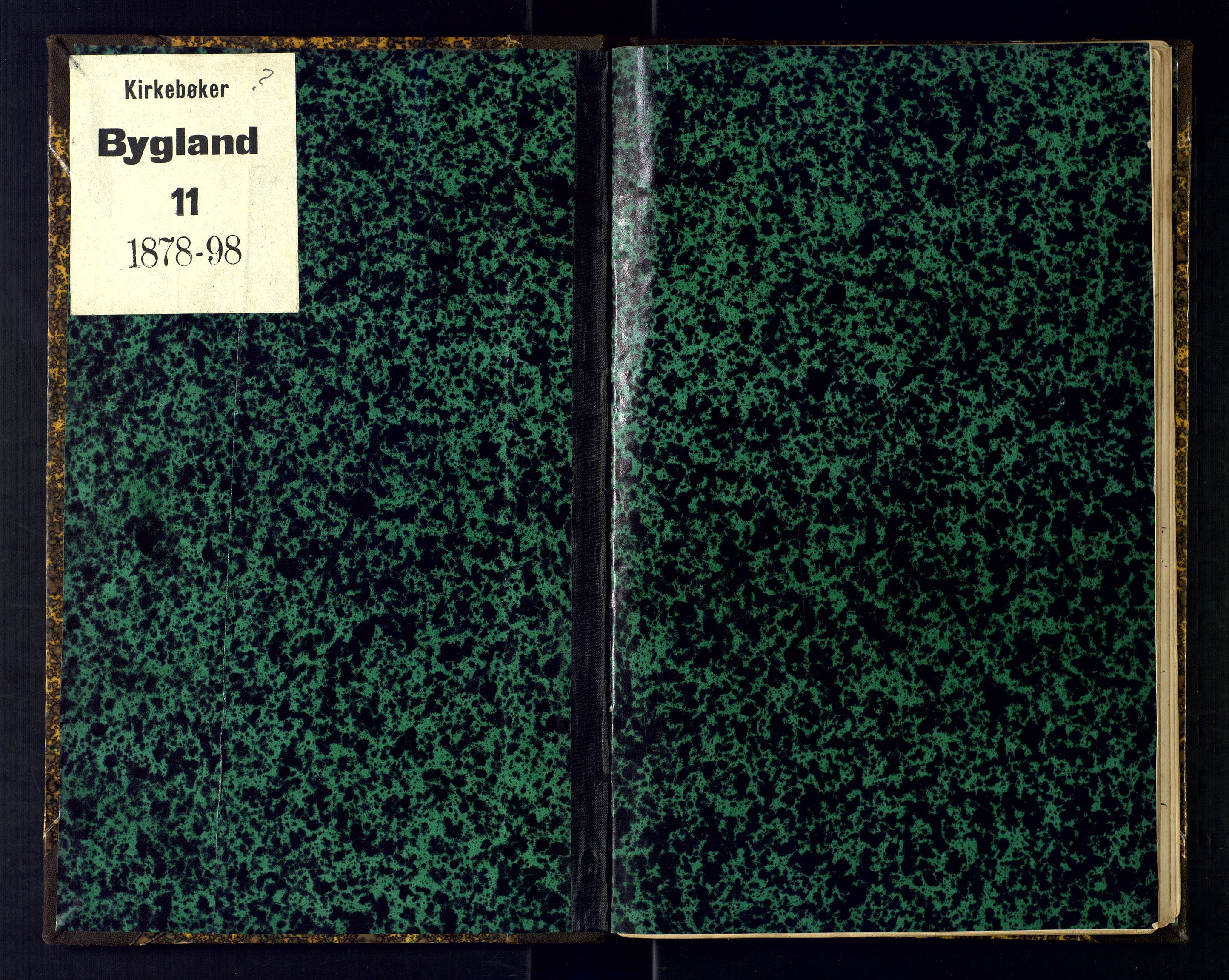 Bygland sokneprestkontor, SAK/1111-0006/F/Fc/Fcb/L0003: Kommunikantprotokoll nr. C-3, 1878-1898