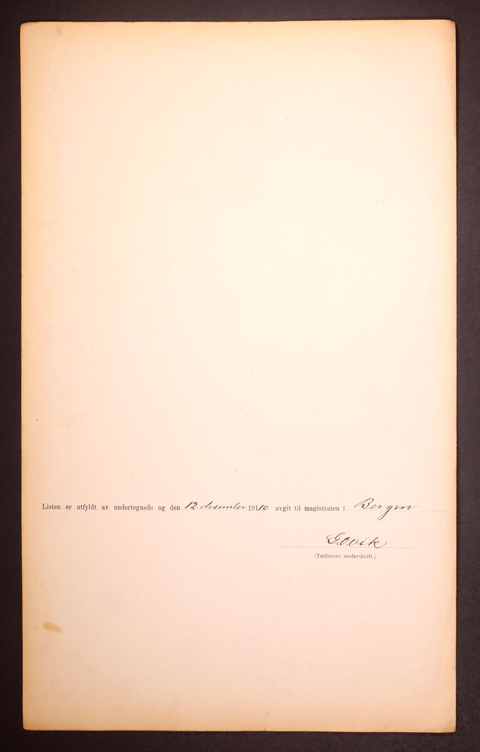 RA, Folketelling 1910 for 1301 Bergen kjøpstad, 1910, s. 233