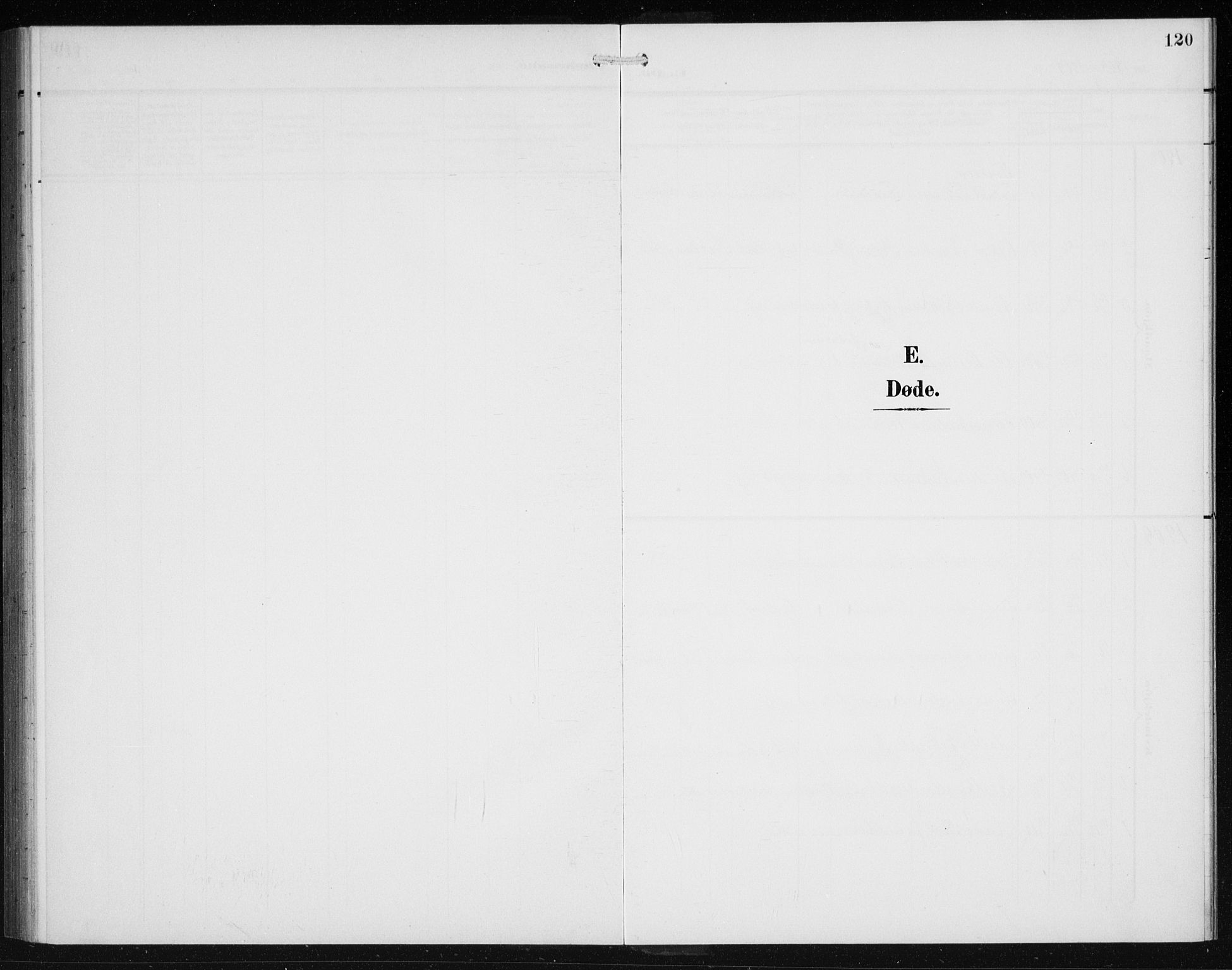 Hægebostad sokneprestkontor, SAK/1111-0024/F/Fb/Fba/L0005: Klokkerbok nr. B 5, 1907-1931, s. 120