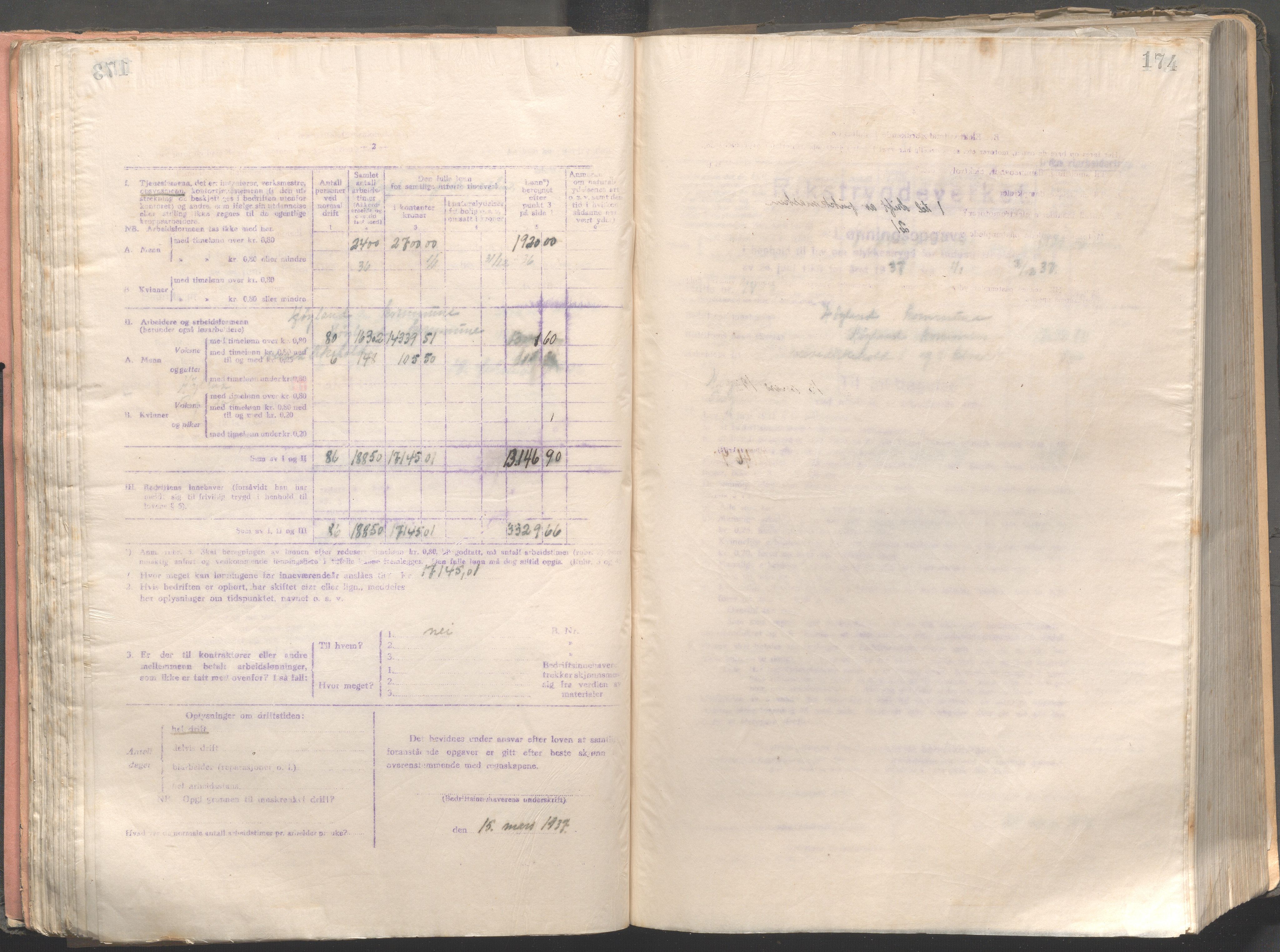 Høyland kommune - Formannskapet, IKAR/K-100046/B/L0004: Kopibok, 1916-1917, s. 174
