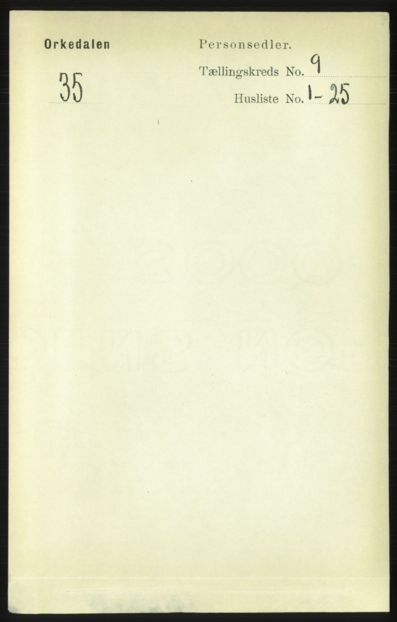 RA, Folketelling 1891 for 1638 Orkdal herred, 1891, s. 4269