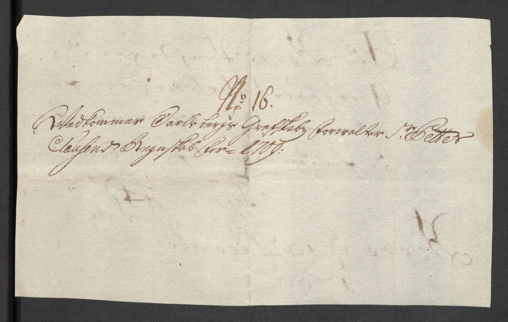 Rentekammeret inntil 1814, Reviderte regnskaper, Fogderegnskap, AV/RA-EA-4092/R32/L1874: Fogderegnskap Jarlsberg grevskap, 1709, s. 166