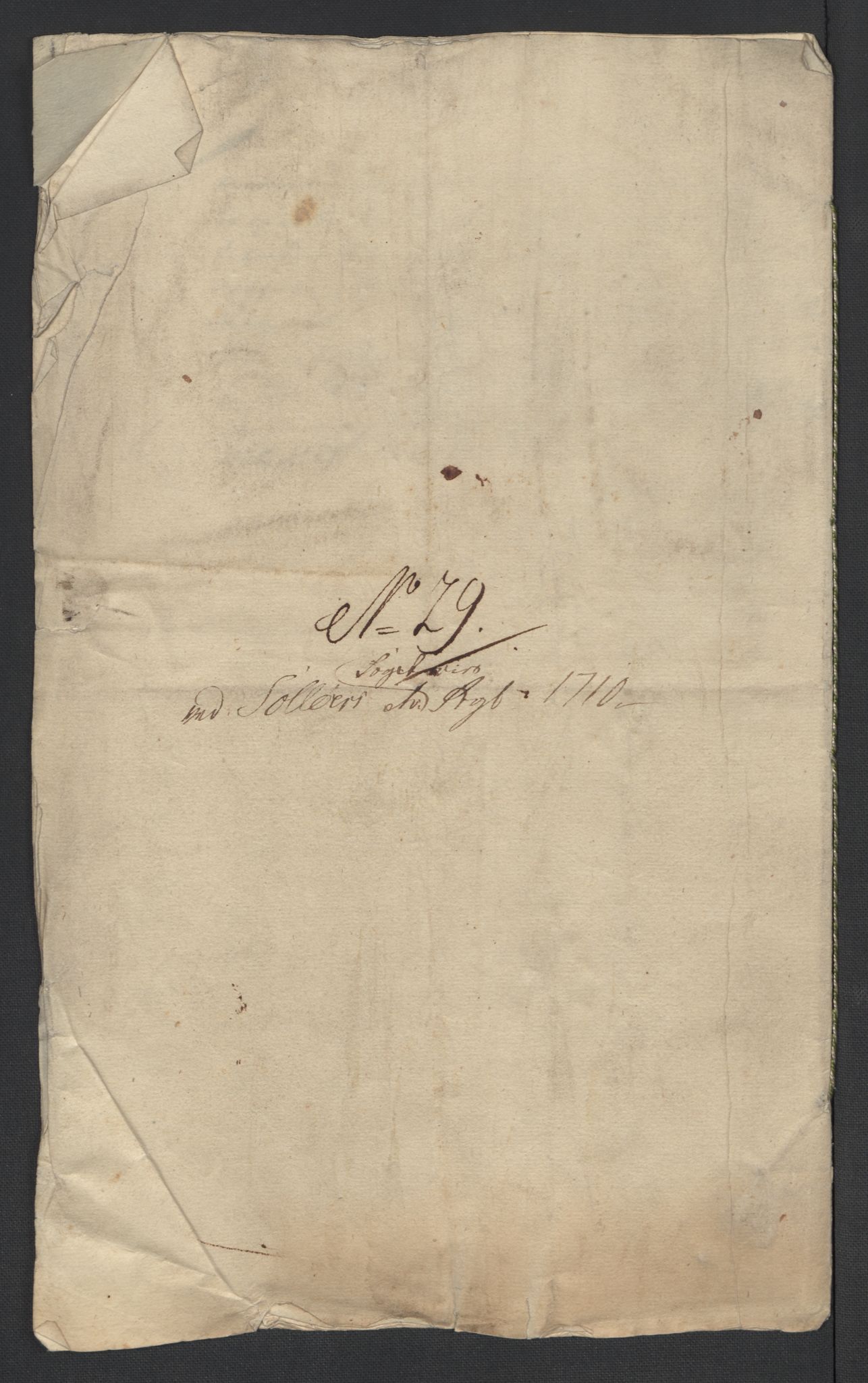 Rentekammeret inntil 1814, Reviderte regnskaper, Fogderegnskap, RA/EA-4092/R13/L0847: Fogderegnskap Solør, Odal og Østerdal, 1710, s. 232
