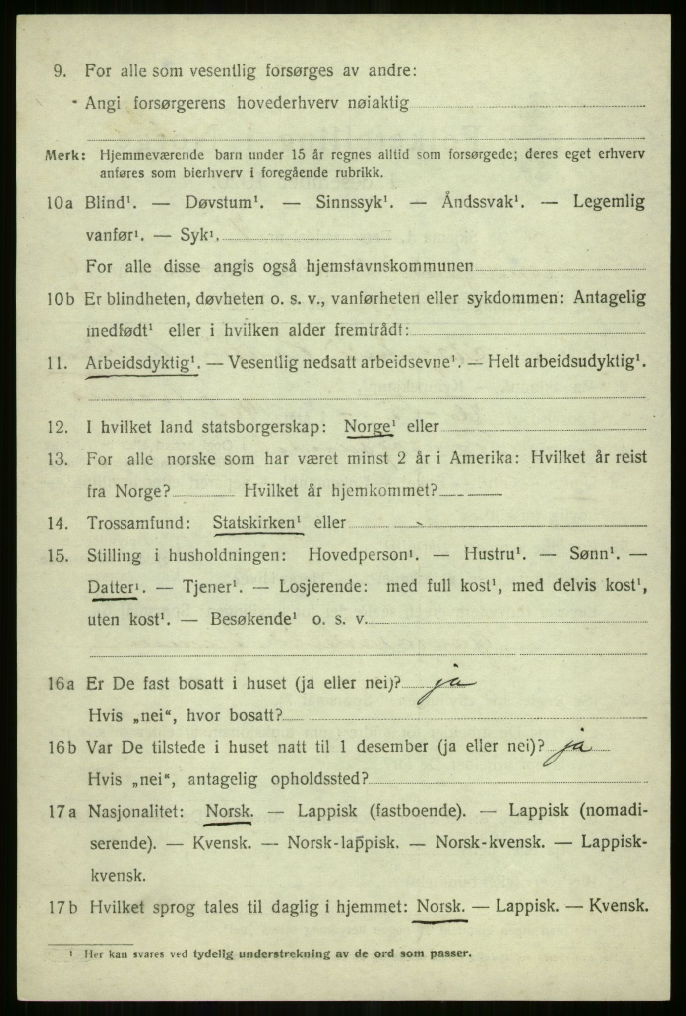 SATØ, Folketelling 1920 for 1934 Tromsøysund herred, 1920, s. 7183