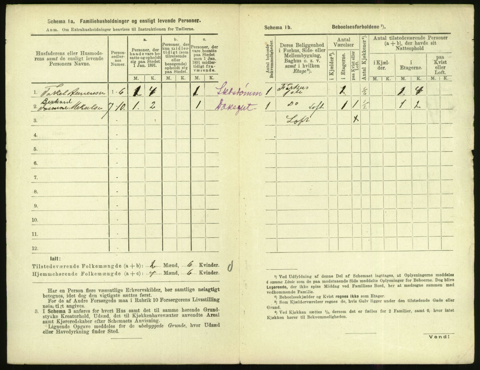 RA, Folketelling 1891 for 1002 Mandal ladested, 1891, s. 640