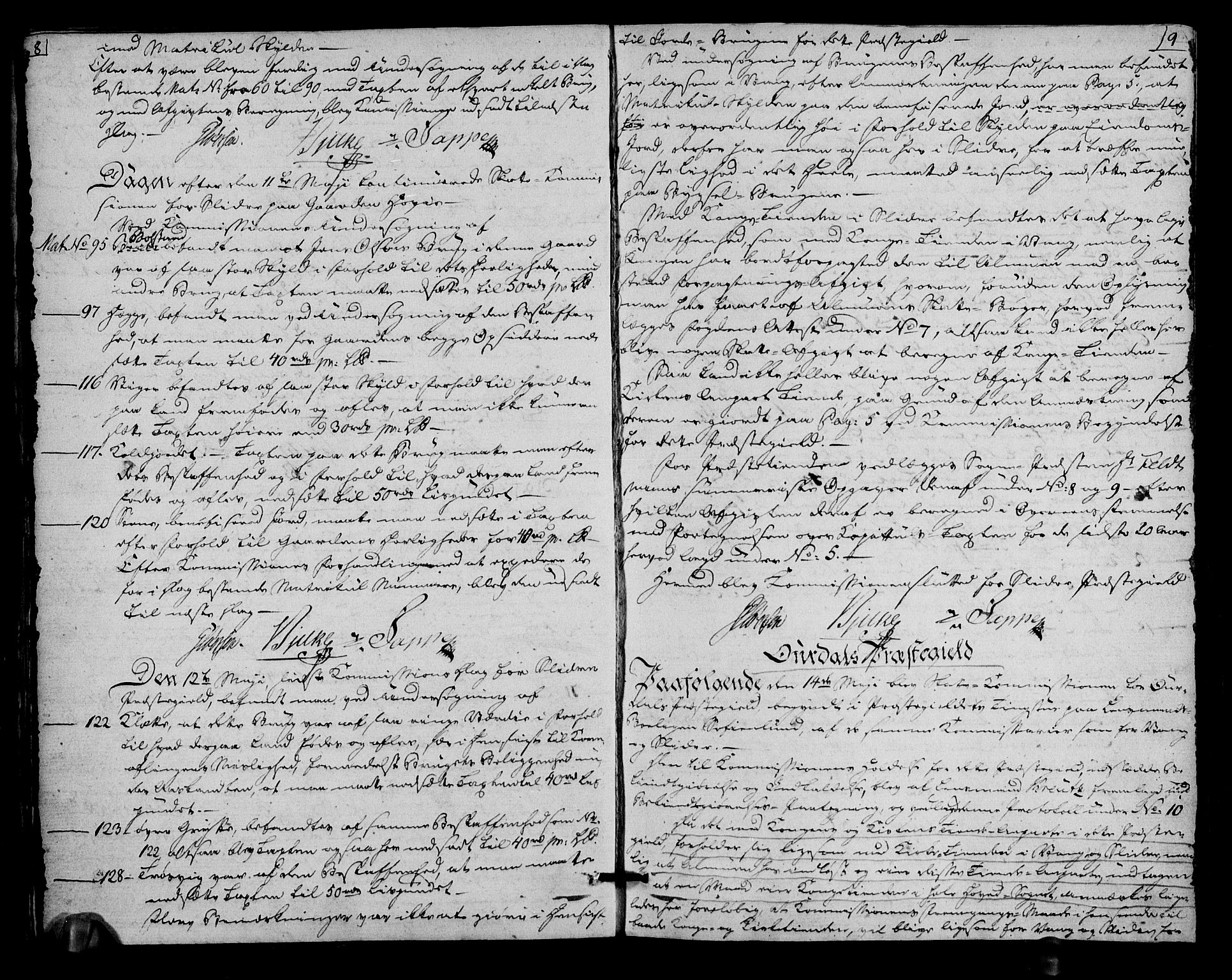 Rentekammeret inntil 1814, Realistisk ordnet avdeling, AV/RA-EA-4070/N/Ne/Nea/L0041: Valdres fogderi. Deliberasjonsprotokoll, 1803, s. 6