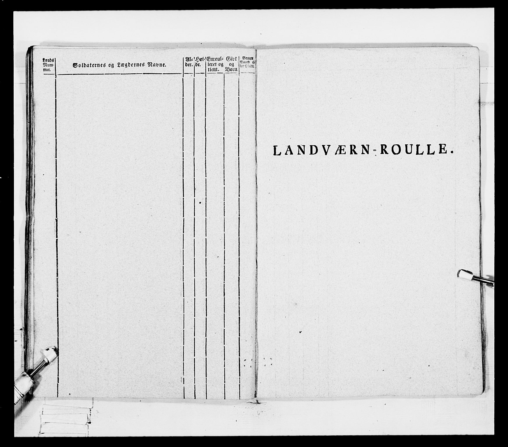 Generalitets- og kommissariatskollegiet, Det kongelige norske kommissariatskollegium, AV/RA-EA-5420/E/Eh/L0096: Bergenhusiske nasjonale infanteriregiment, 1791-1803, s. 415