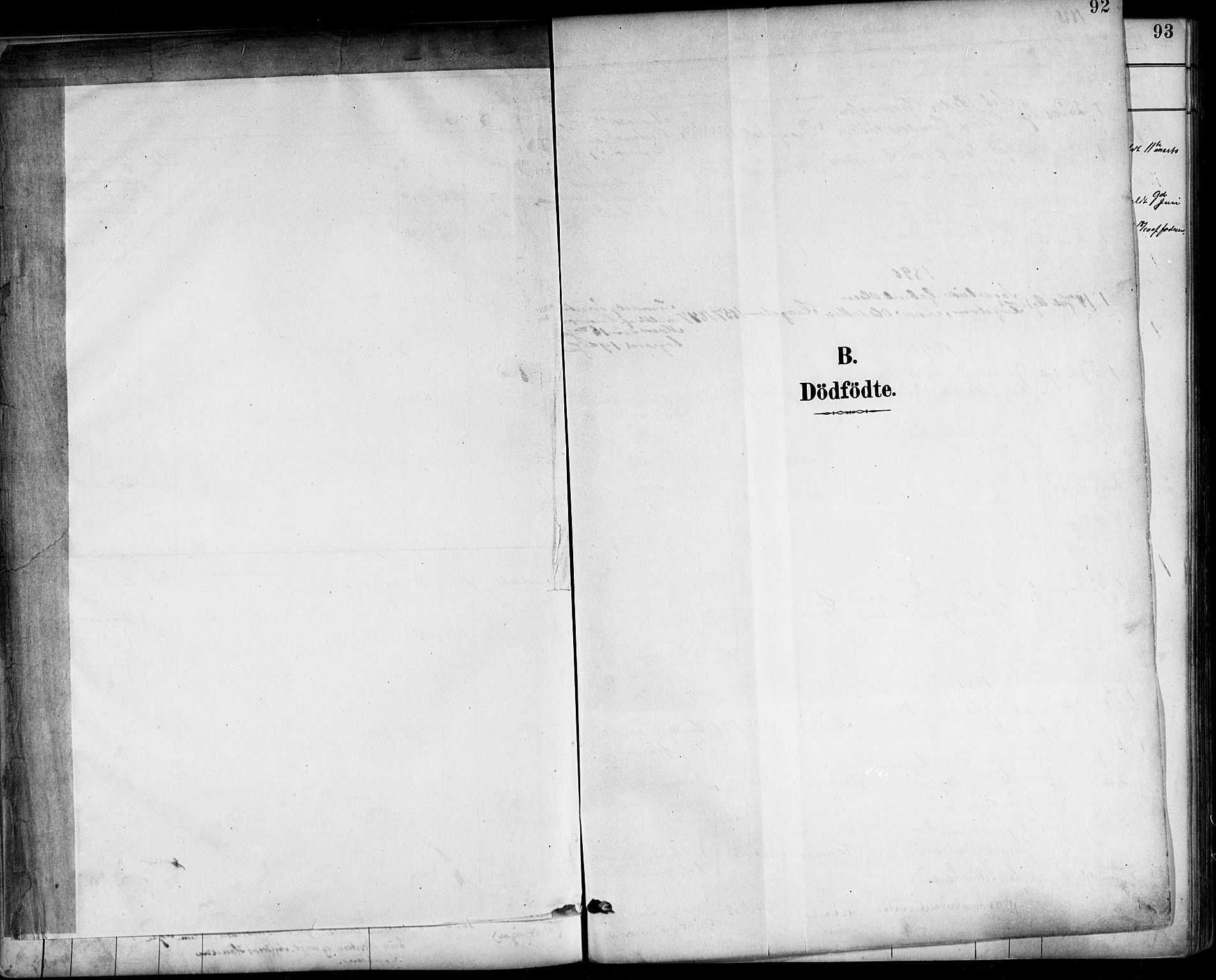 Tveit sokneprestkontor, SAK/1111-0043/F/Fb/L0004: Klokkerbok nr. B 4, 1887-1914, s. 92