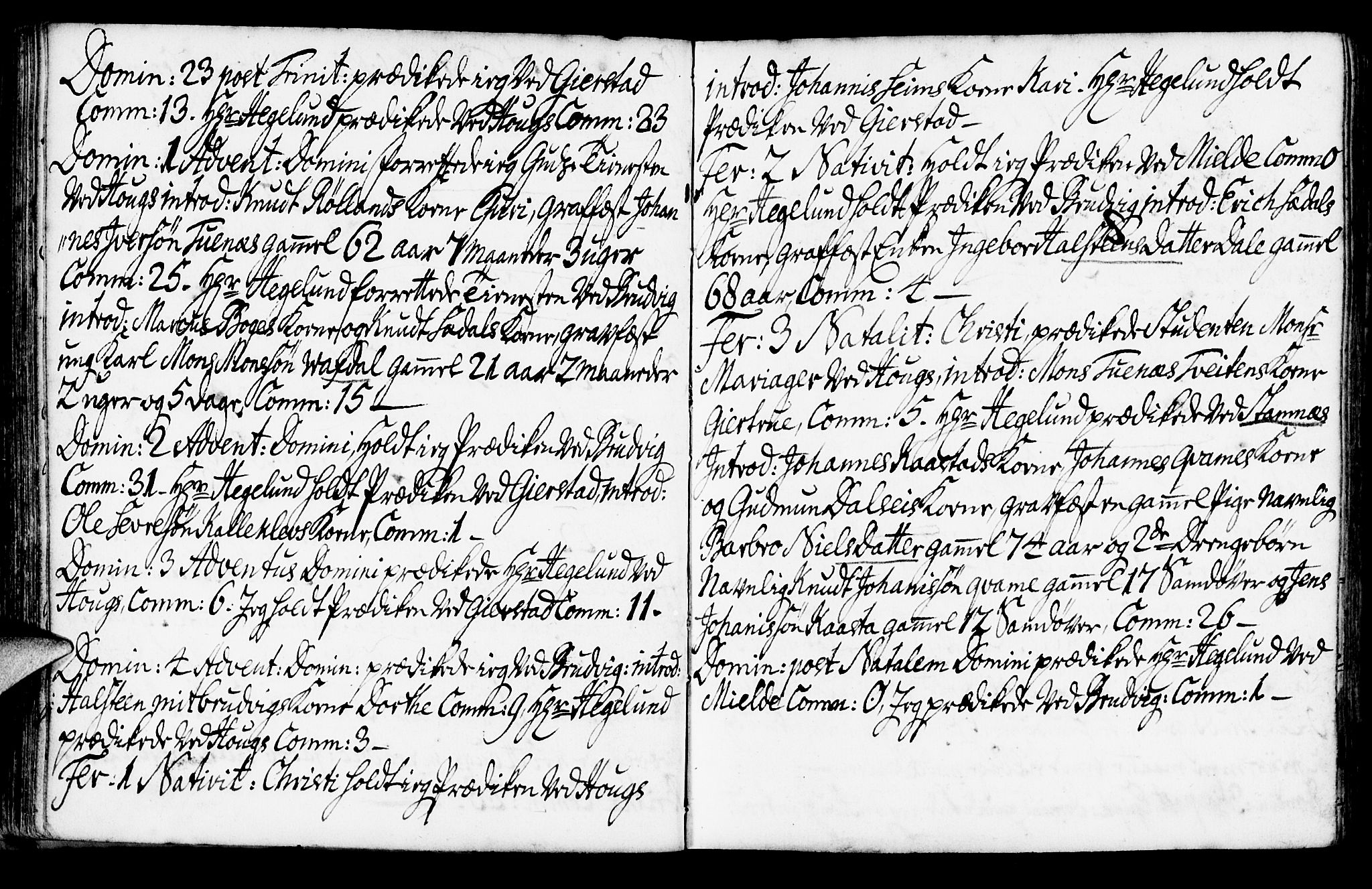 Haus sokneprestembete, SAB/A-75601/H/Haa: Ministerialbok nr. A 7, 1748-1766, s. 57