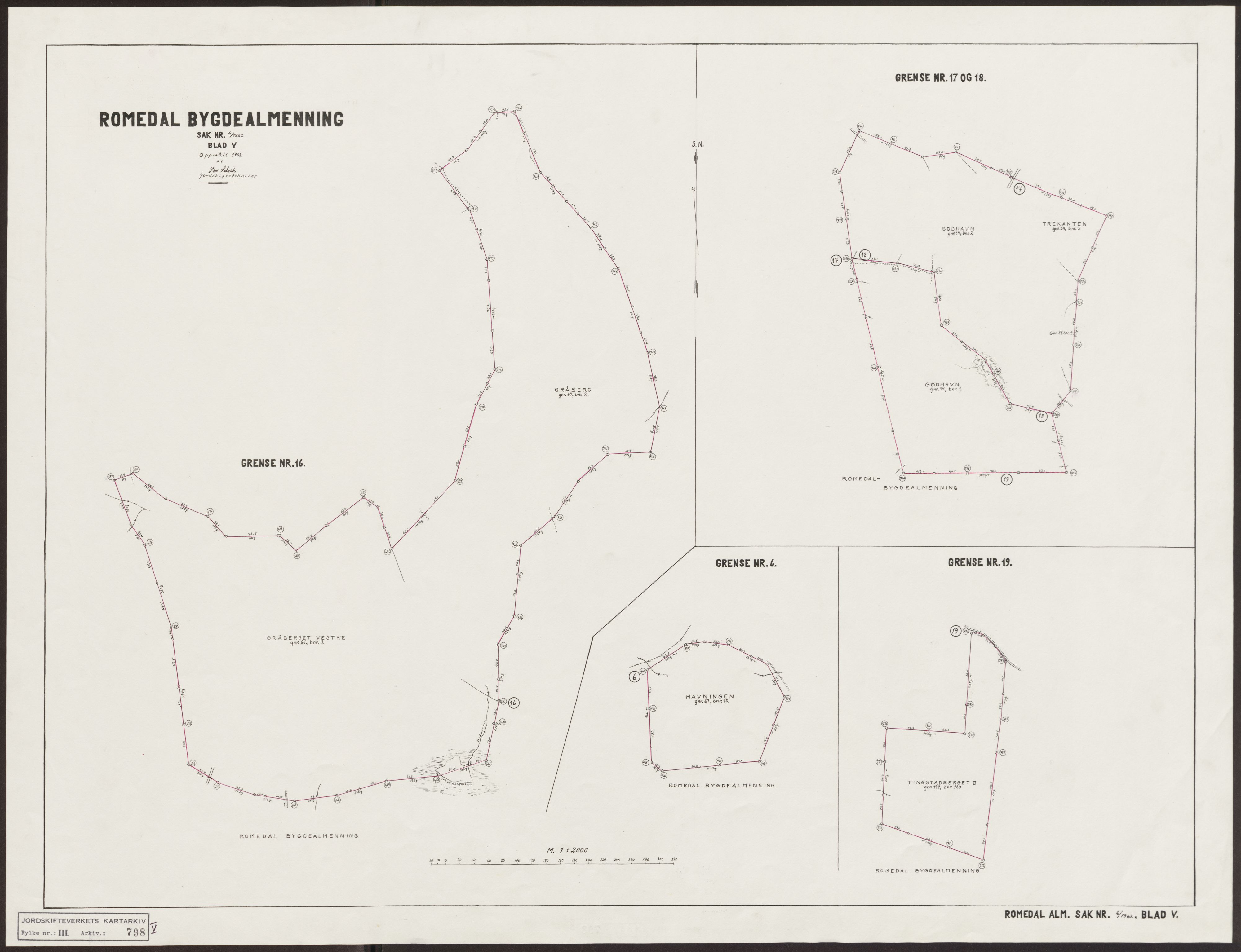 Jordskifteverkets kartarkiv, RA/S-3929/T, 1859-1988, s. 1214