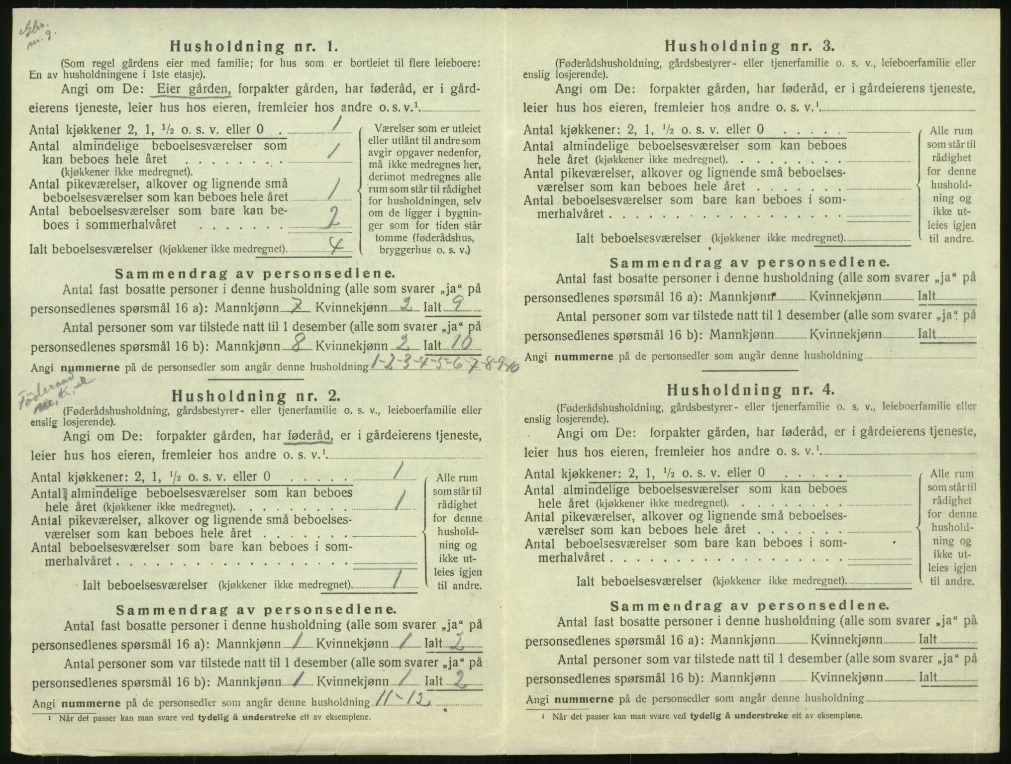 SAT, Folketelling 1920 for 1550 Hustad herred, 1920, s. 296