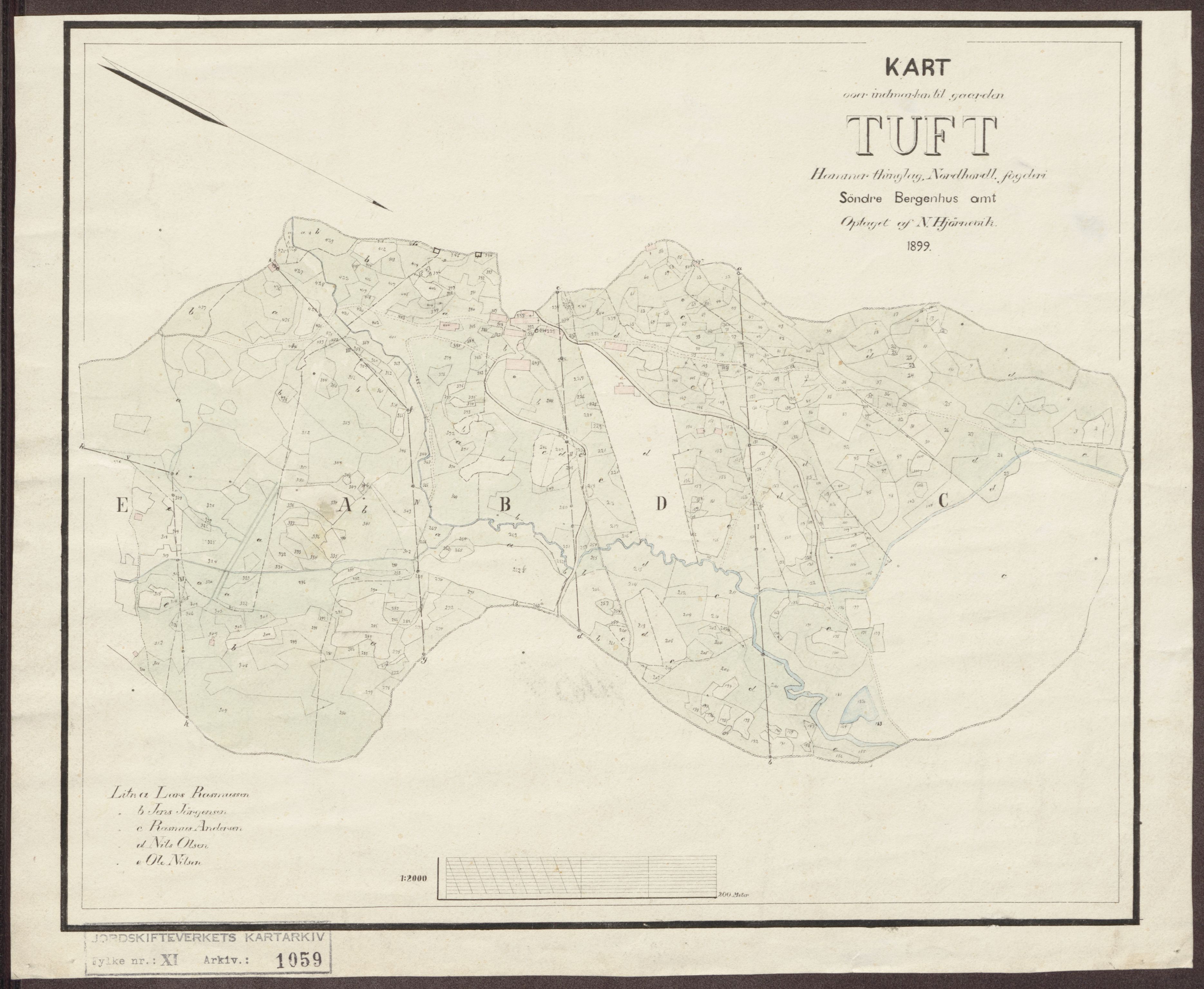 Jordskifteverkets kartarkiv, AV/RA-S-3929/T, 1859-1988, s. 1205