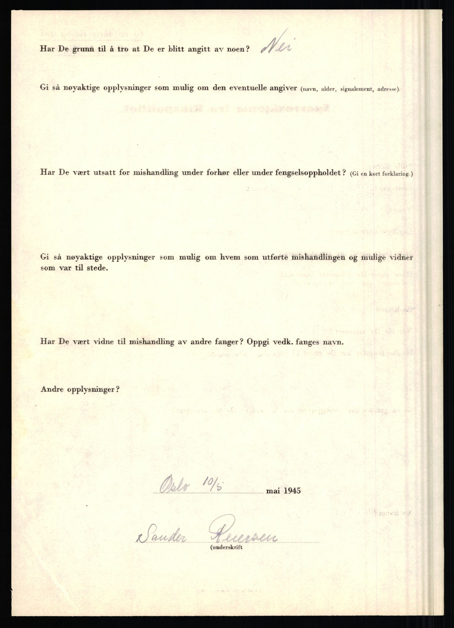 Rikspolitisjefen, AV/RA-S-1560/L/L0014: Pettersen, Aksel - Savosnick, Ernst, 1940-1945, s. 424