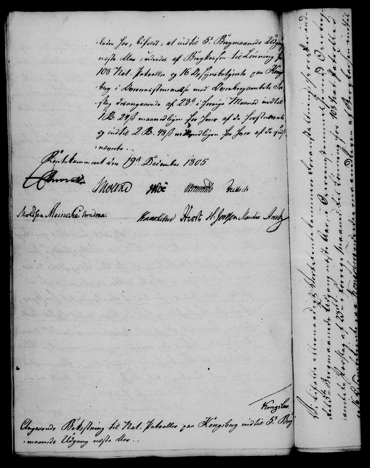 Rentekammeret, Renteskriverkontorene, AV/RA-EA-3115/M/Mf/Mfb/L0007: Relasjons- og resolusjonsprotokoll med register (merket RK 54.13), 1805-1806