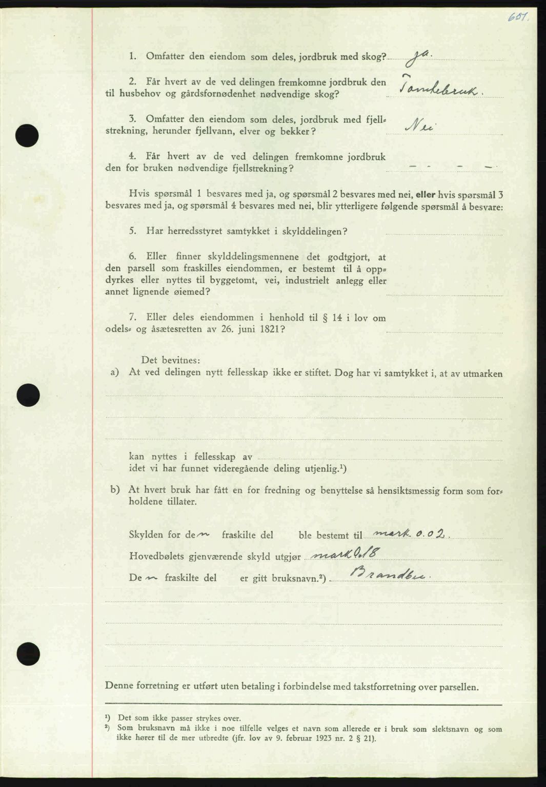 Nordmøre sorenskriveri, AV/SAT-A-4132/1/2/2Ca: Pantebok nr. A112, 1949-1949, Dagboknr: 2779/1949