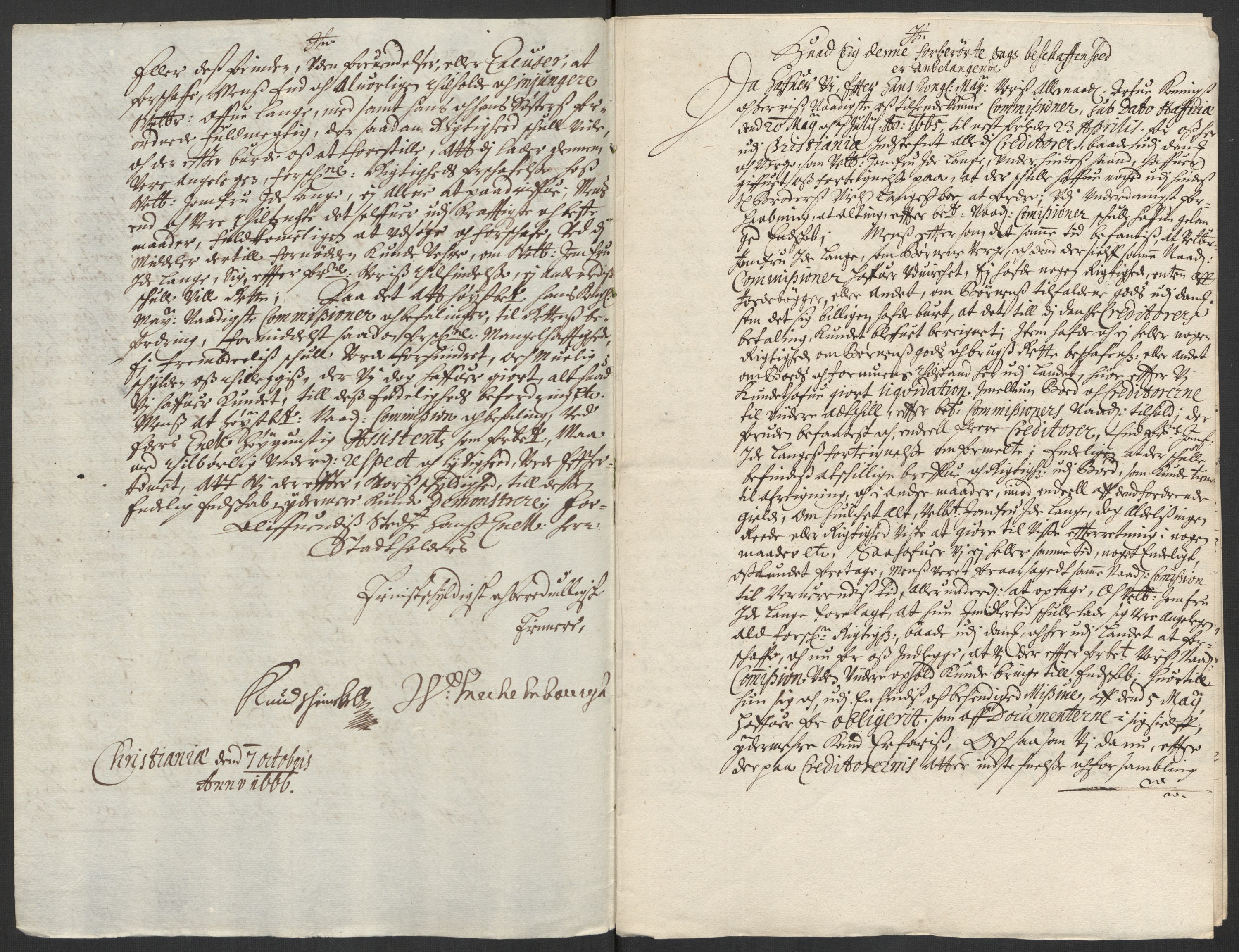 Stattholderembetet 1572-1771, AV/RA-EA-2870/El/L0024/0002: Forskjellige pakkesaker / Om arven etter Nils Lange, 1666-1667, s. 3