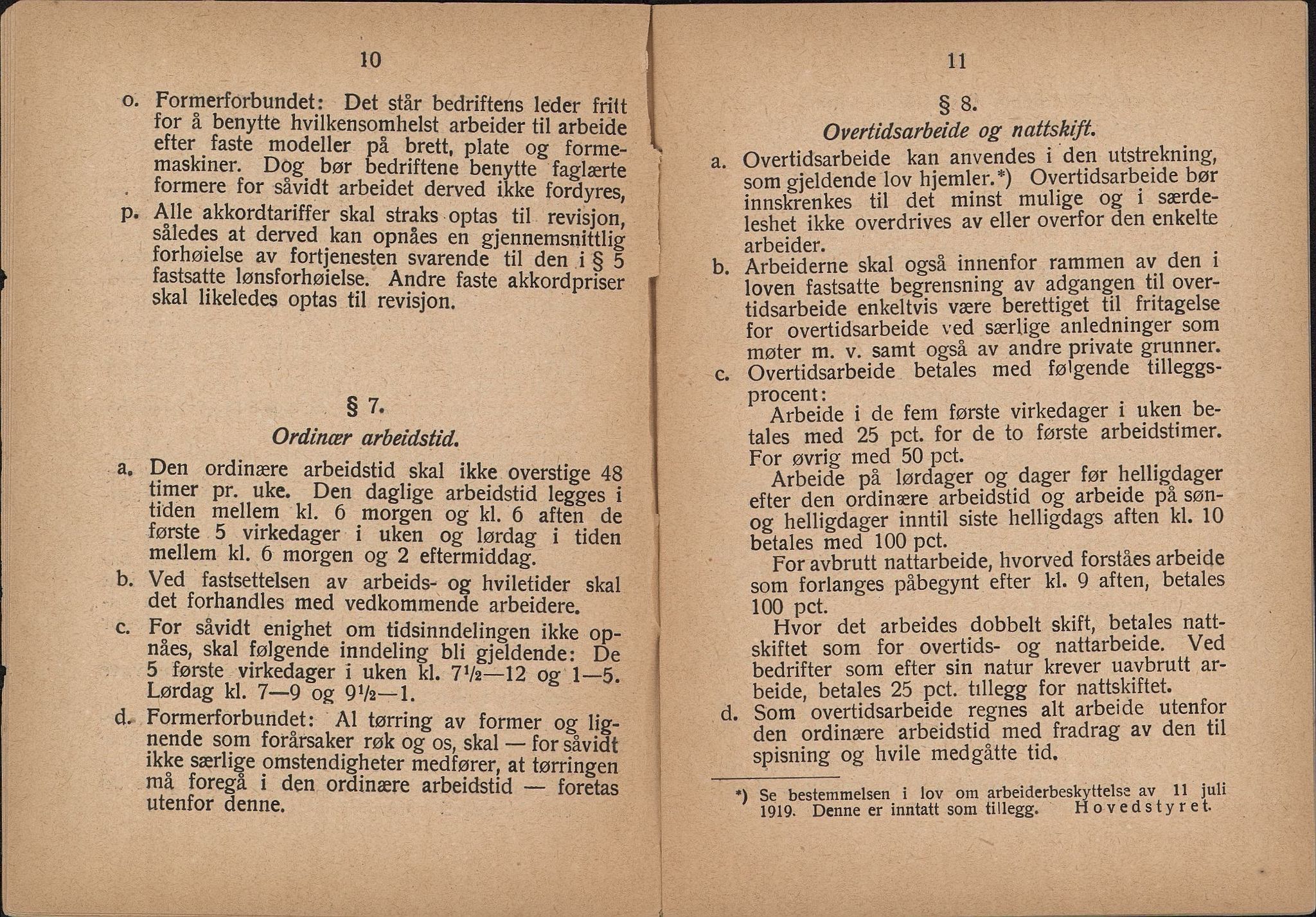 Norsk jern- og metallarbeiderforbund, AAB/ARK-1659/O/L0001/0009: Verkstedsoverenskomsten / Verkstedsoverenskomsten, 1924