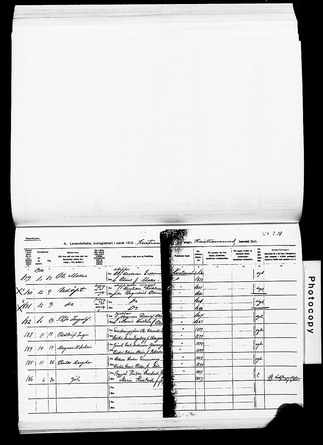 Ministerialprotokoller, klokkerbøker og fødselsregistre - Møre og Romsdal, AV/SAT-A-1454/572/L0858: Ministerialbok nr. 572D02, 1903-1912