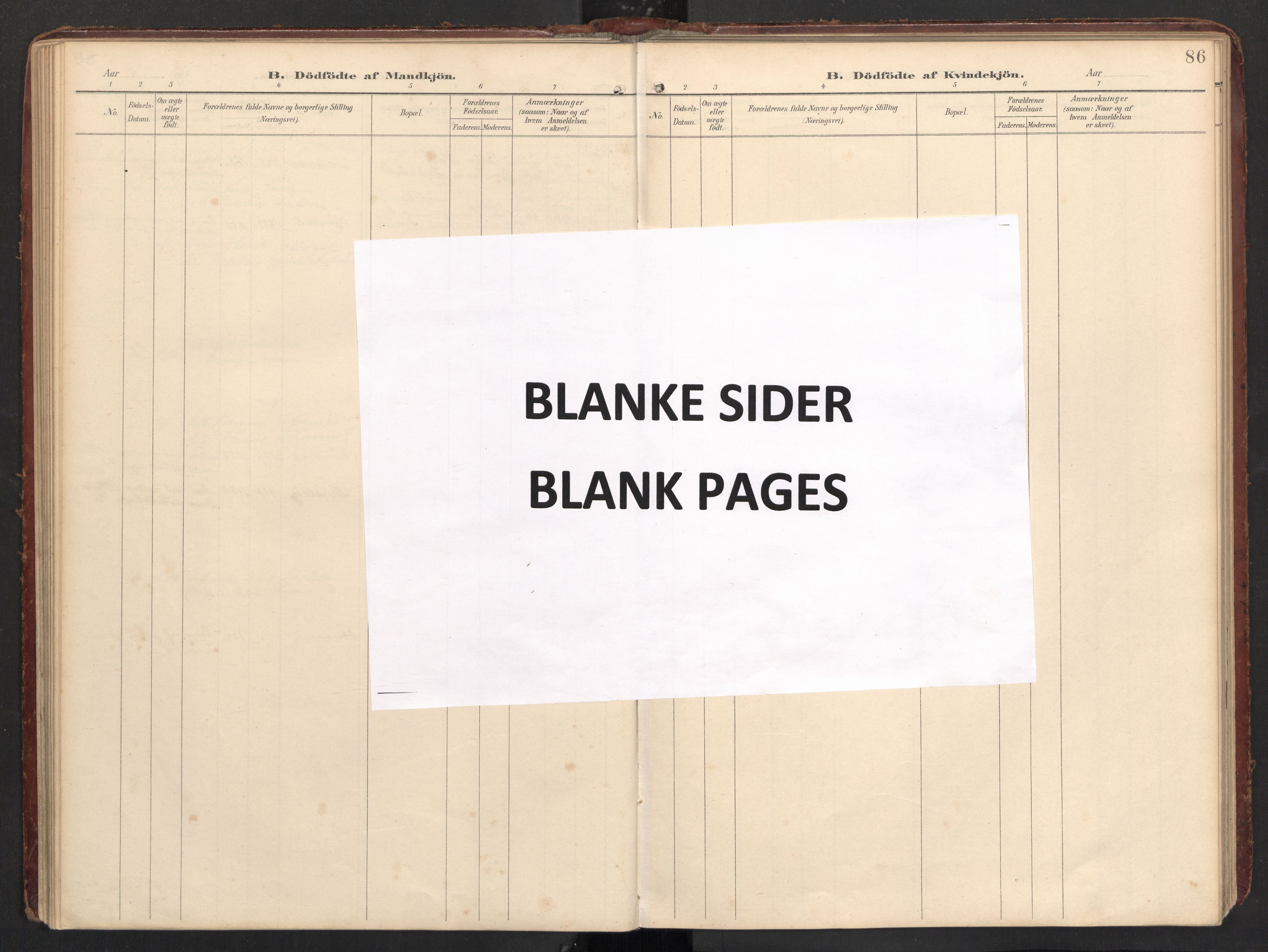 Ministerialprotokoller, klokkerbøker og fødselsregistre - Nordland, AV/SAT-A-1459/890/L1287: Ministerialbok nr. 890A02, 1903-1915, s. 86