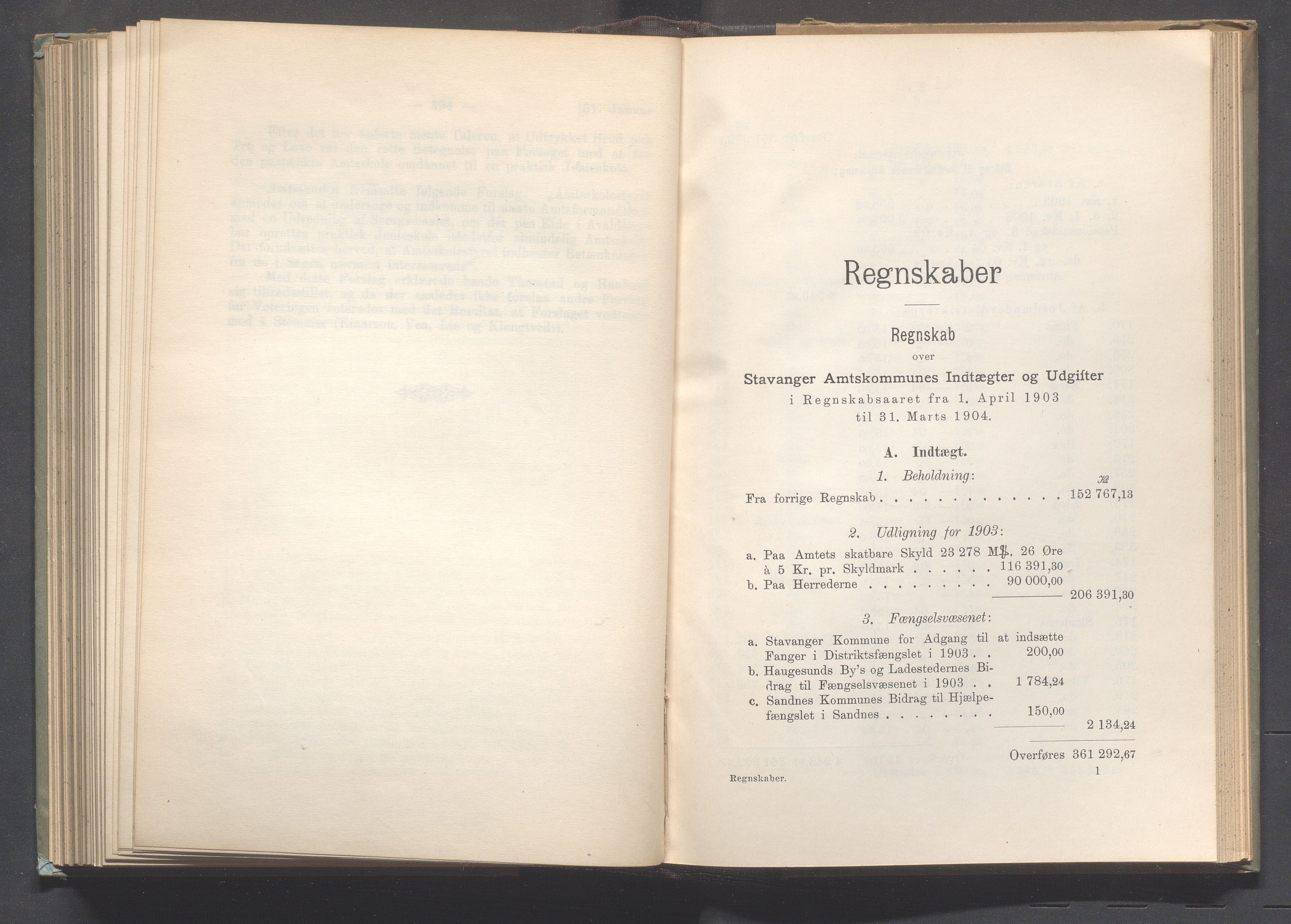 Rogaland fylkeskommune - Fylkesrådmannen , IKAR/A-900/A, 1905, s. 207