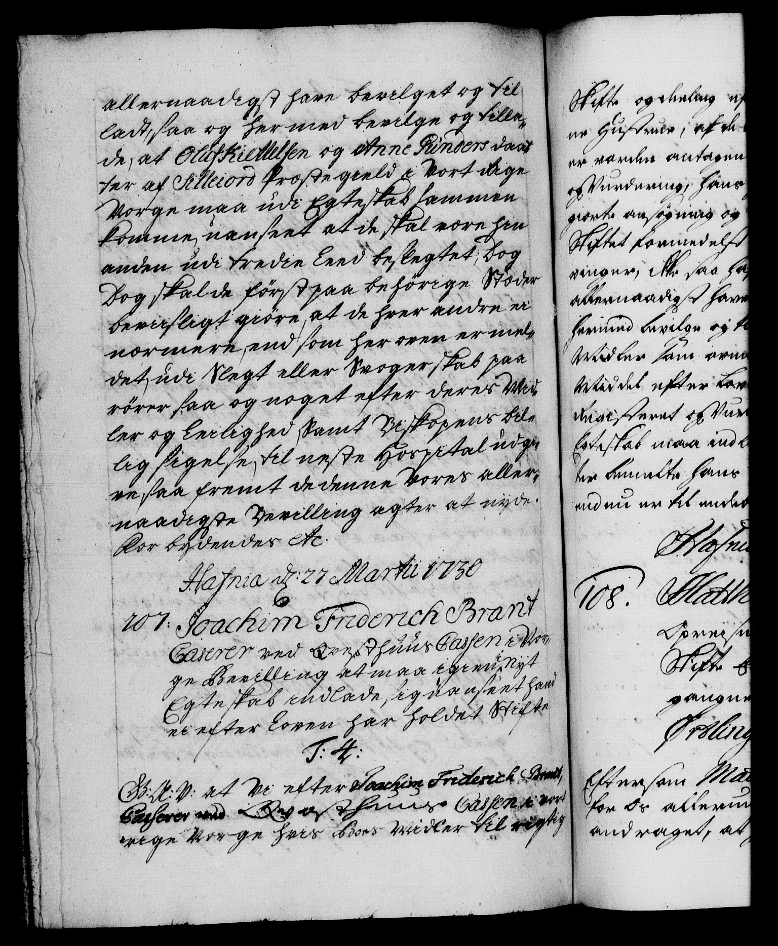 Danske Kanselli 1572-1799, RA/EA-3023/F/Fc/Fca/Fcaa/L0026: Norske registre, 1729-1730, s. 386b