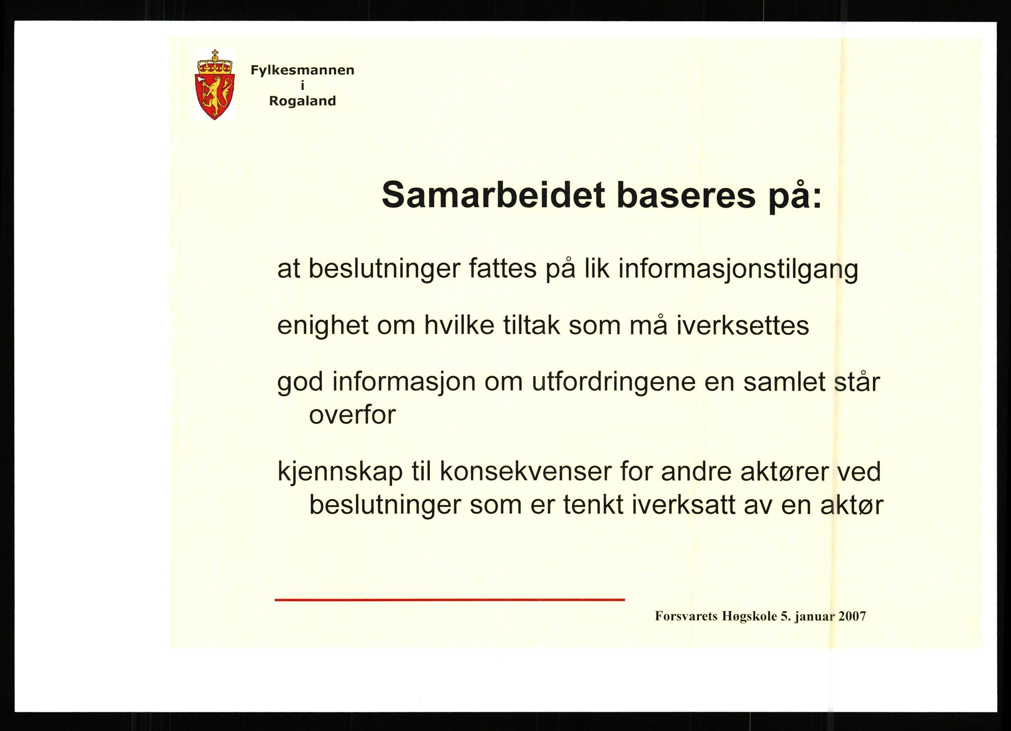 Pa 0436 - Tora Aasland, AV/SAST-A-102572/E/Ea/L0029: Fylkesmann i Rogaland/Alternativ framtid, 1984-2013, s. 12