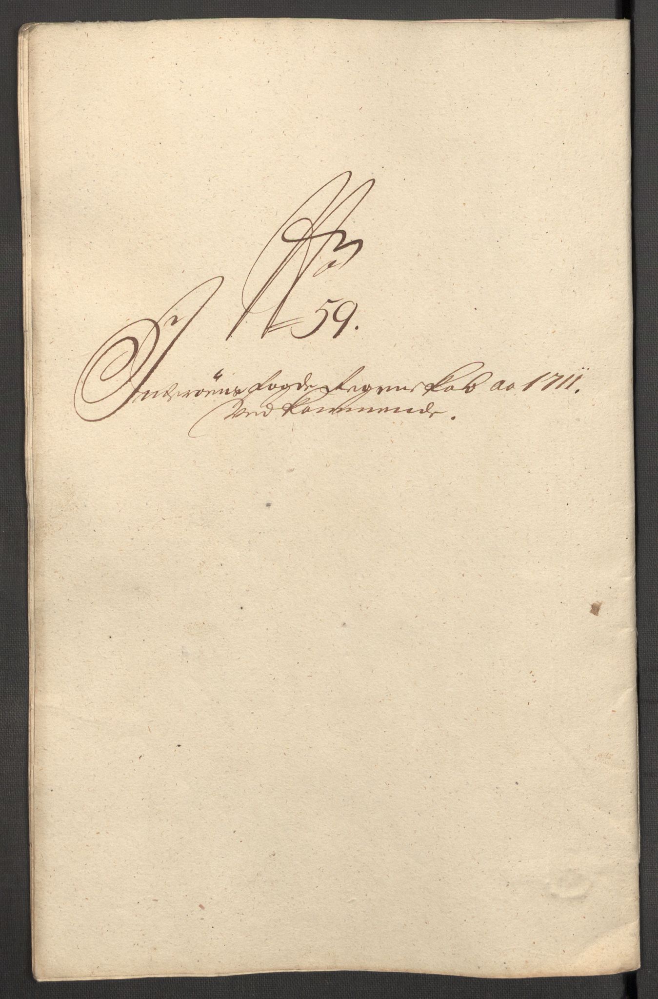 Rentekammeret inntil 1814, Reviderte regnskaper, Fogderegnskap, AV/RA-EA-4092/R63/L4319: Fogderegnskap Inderøy, 1711, s. 324