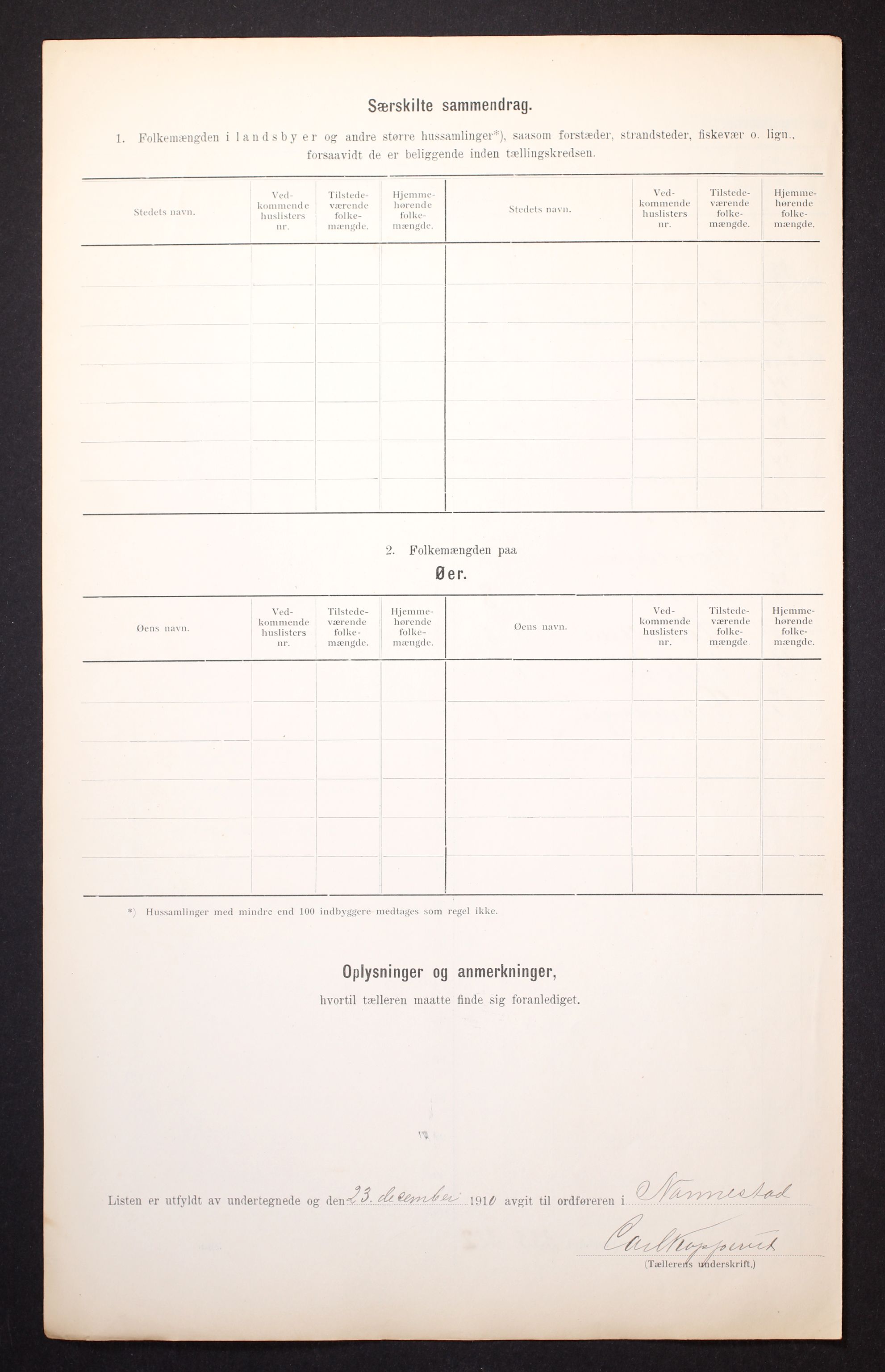 RA, Folketelling 1910 for 0238 Nannestad herred, 1910, s. 9