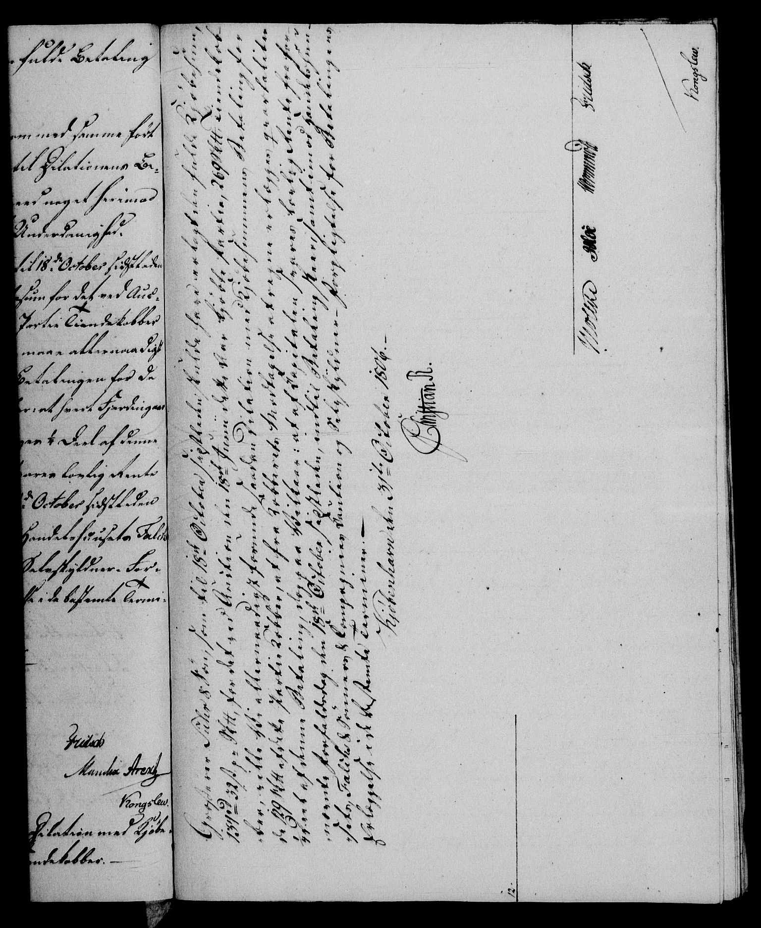 Rentekammeret, Renteskriverkontorene, AV/RA-EA-3115/M/Mf/Mfb/L0007: Relasjons- og resolusjonsprotokoll med register (merket RK 54.13), 1805-1806