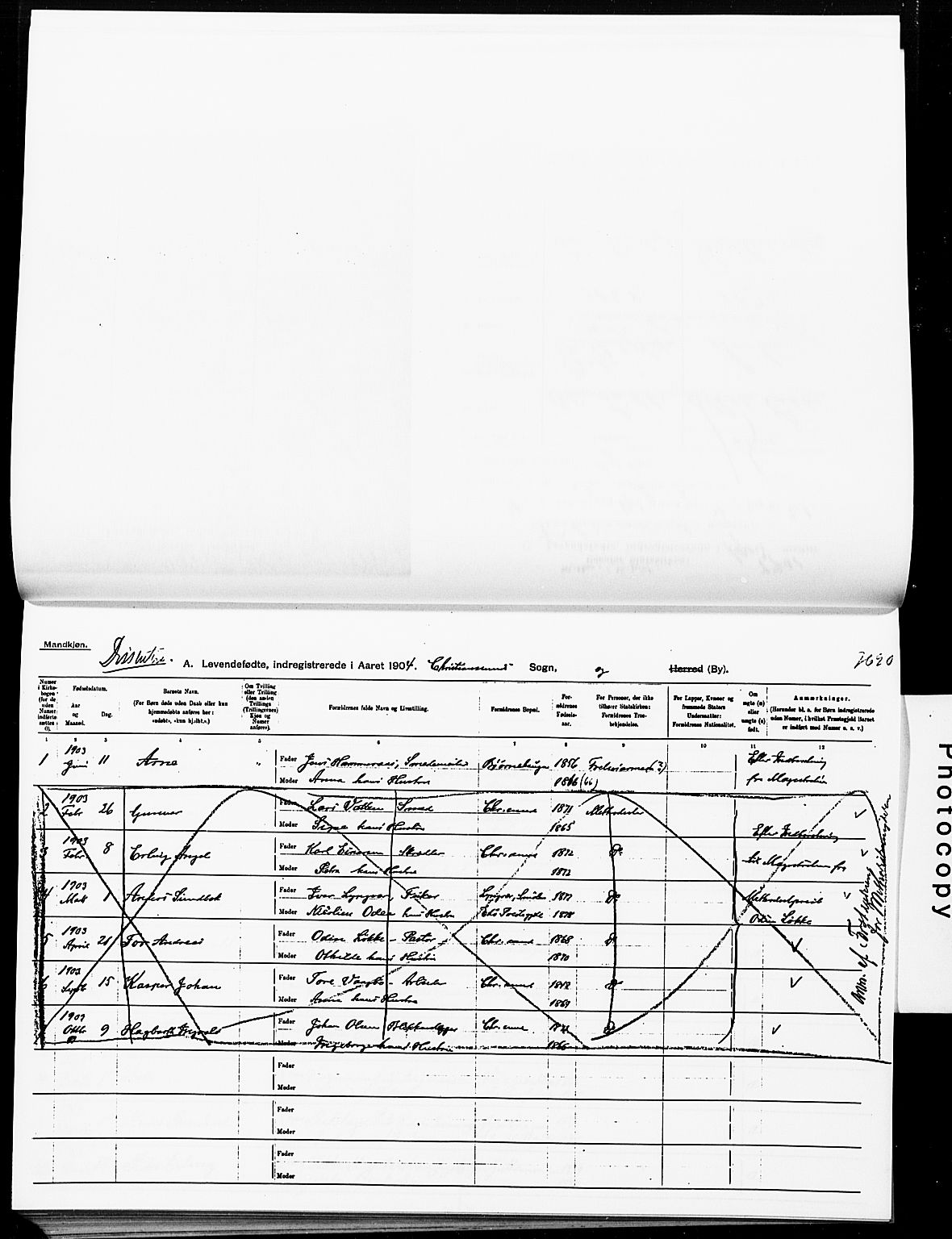 Ministerialprotokoller, klokkerbøker og fødselsregistre - Møre og Romsdal, AV/SAT-A-1454/572/L0858: Ministerialbok nr. 572D02, 1903-1912