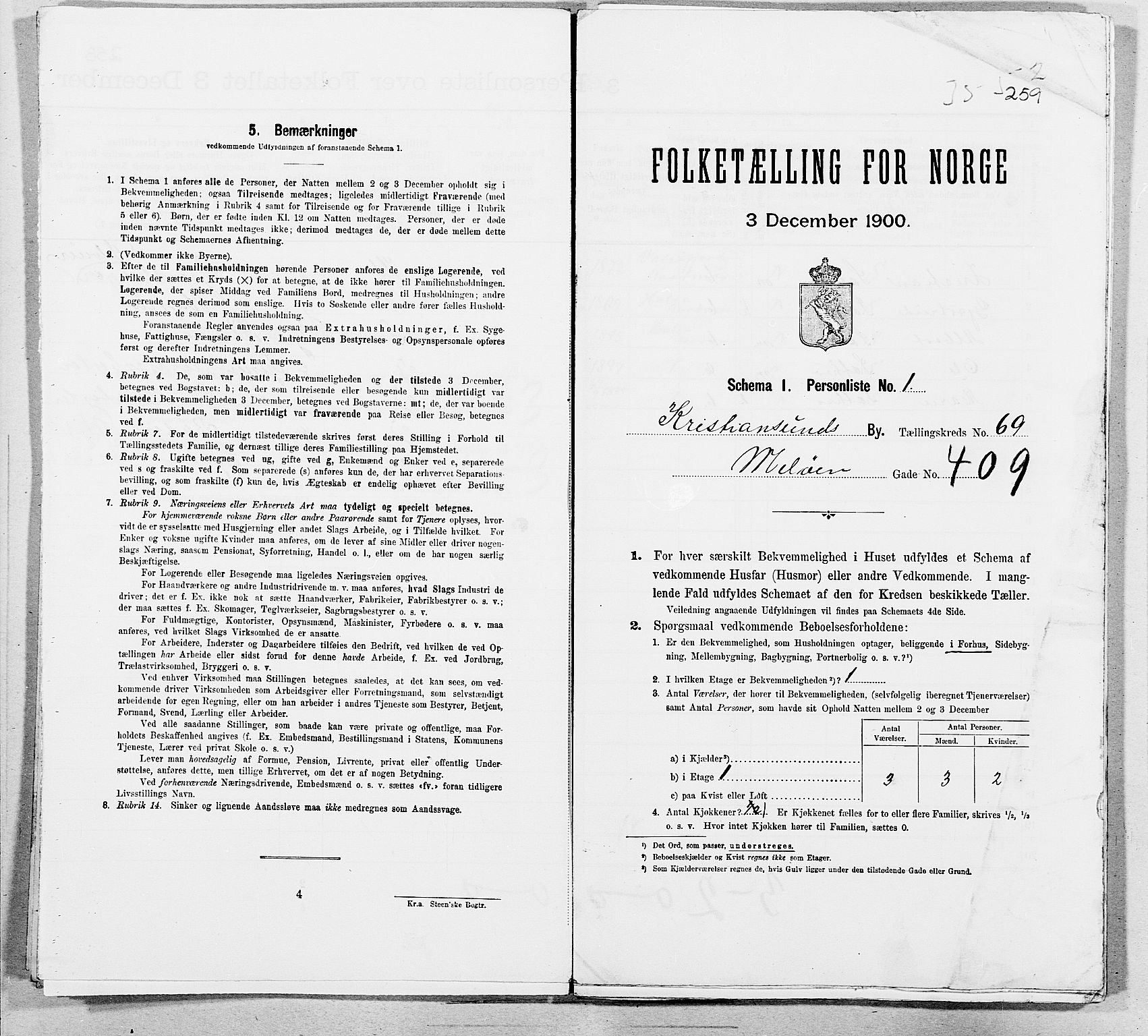 SAT, Folketelling 1900 for 1503 Kristiansund kjøpstad, 1900, s. 8311