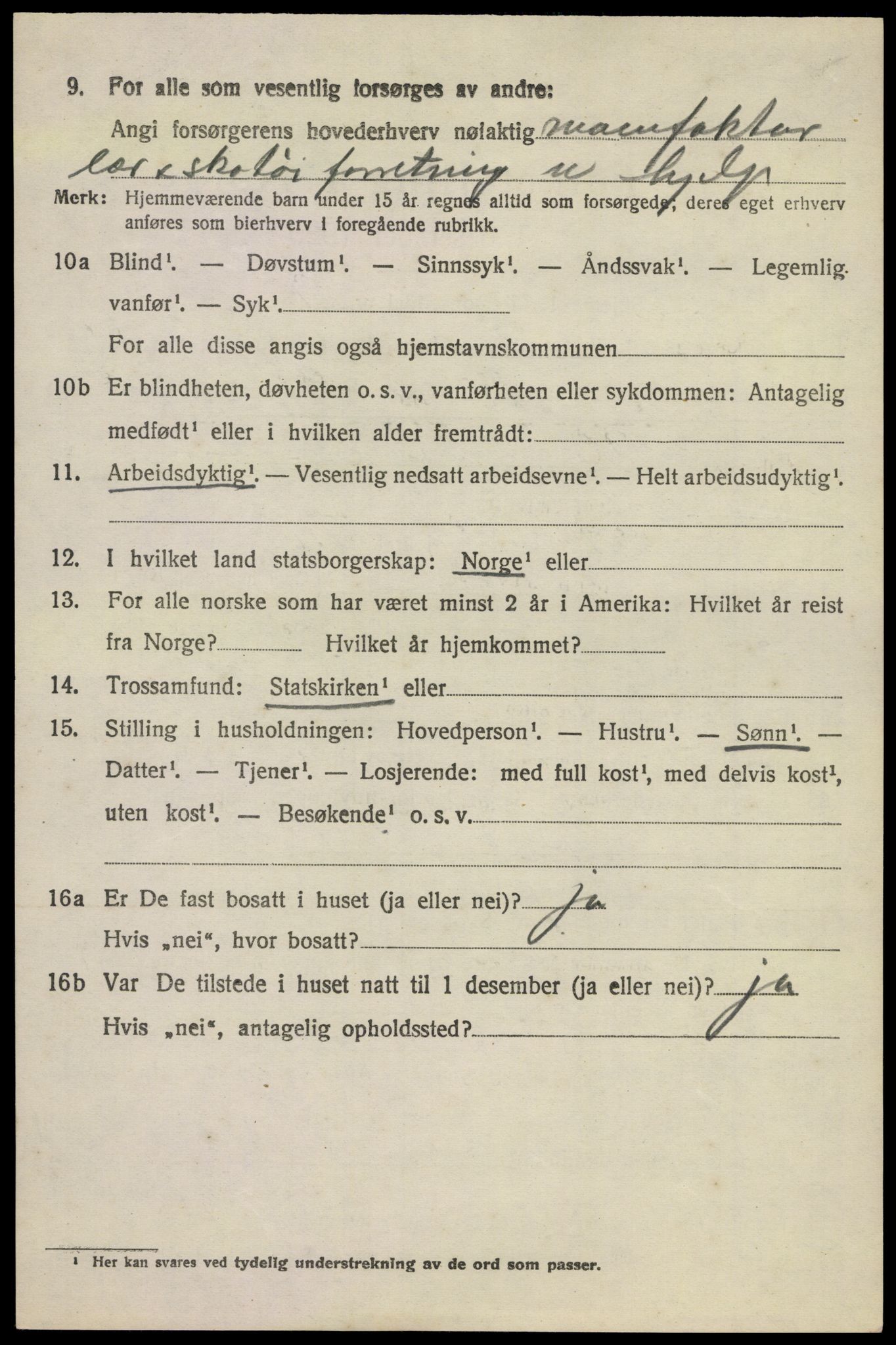 SAKO, Folketelling 1920 for 0727 Hedrum herred, 1920, s. 9296