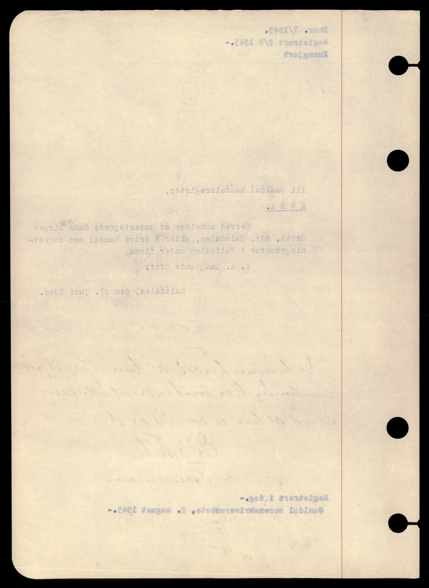 Gauldal sorenskriveri, AV/SAT-A-0014/2/J/Jd/Jdc/L0002: Bilag, enkeltmannsforetak, L-Å, 1944-1990, s. 4