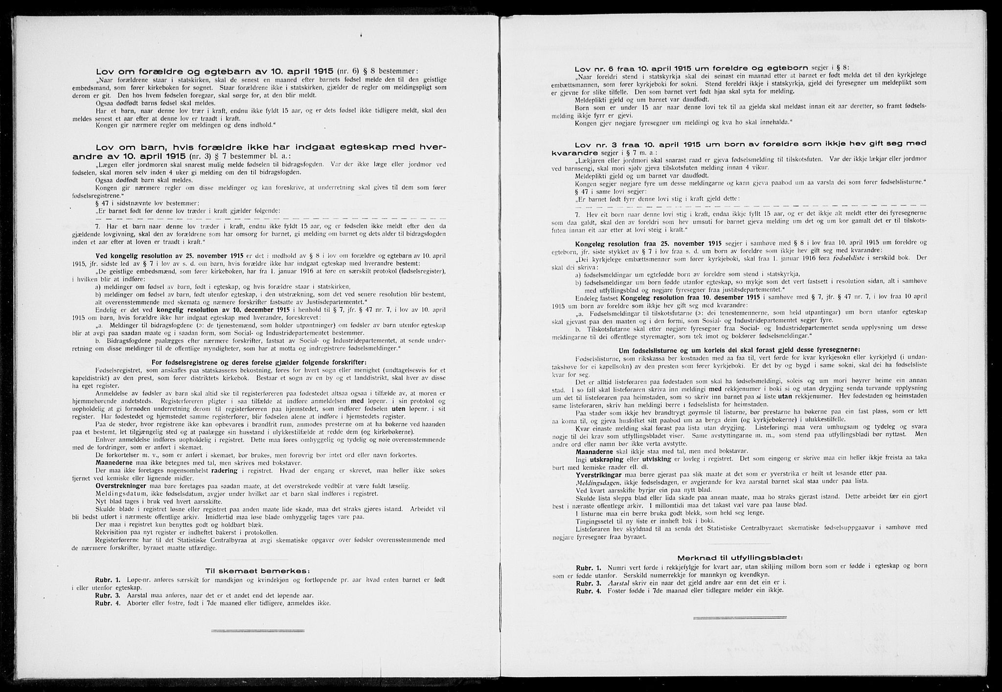 Birkeland Sokneprestembete, SAB/A-74601/I/Id/L00A1: Fødselsregister nr. A 1, 1916-1926