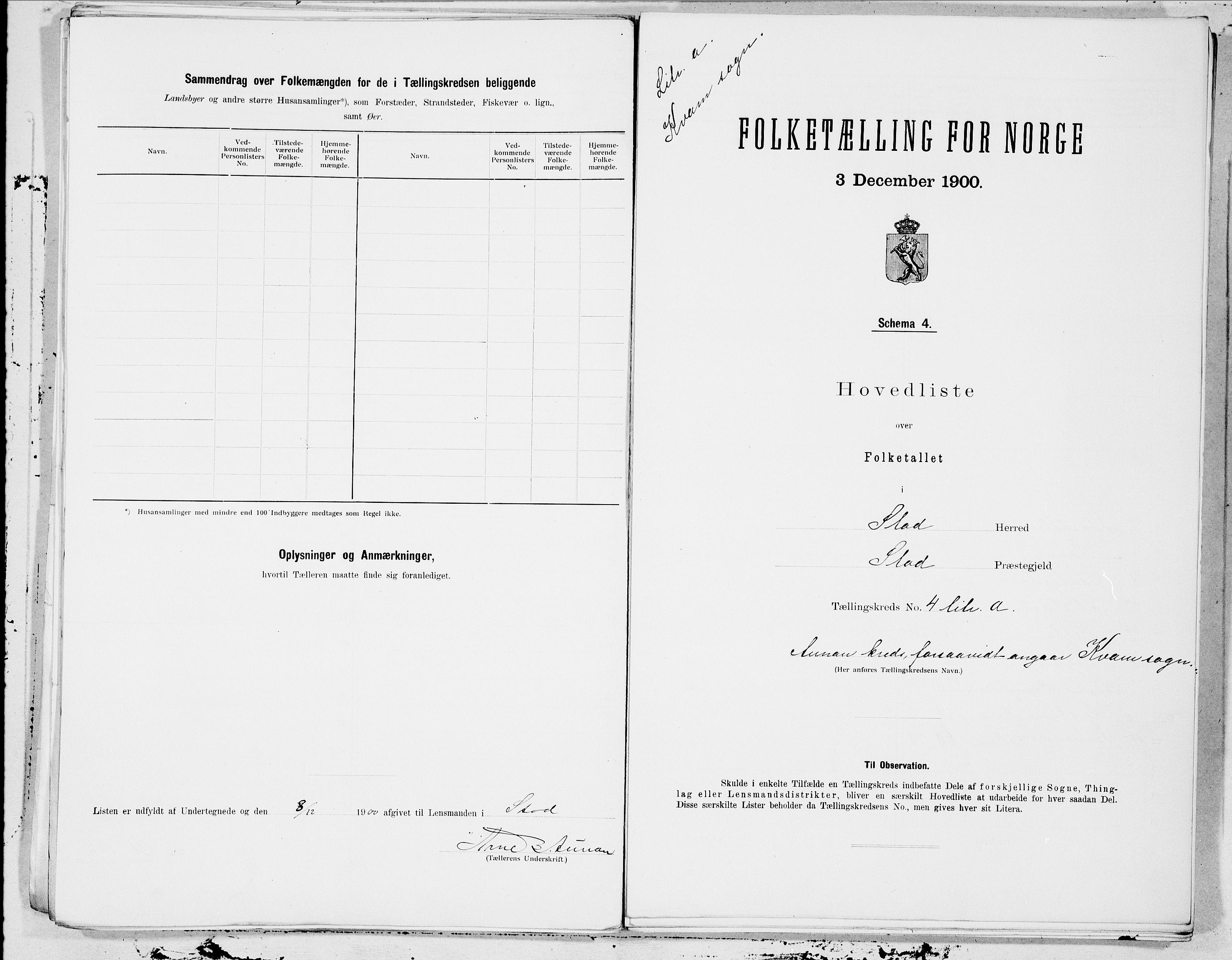 SAT, Folketelling 1900 for 1734 Stod herred, 1900, s. 14