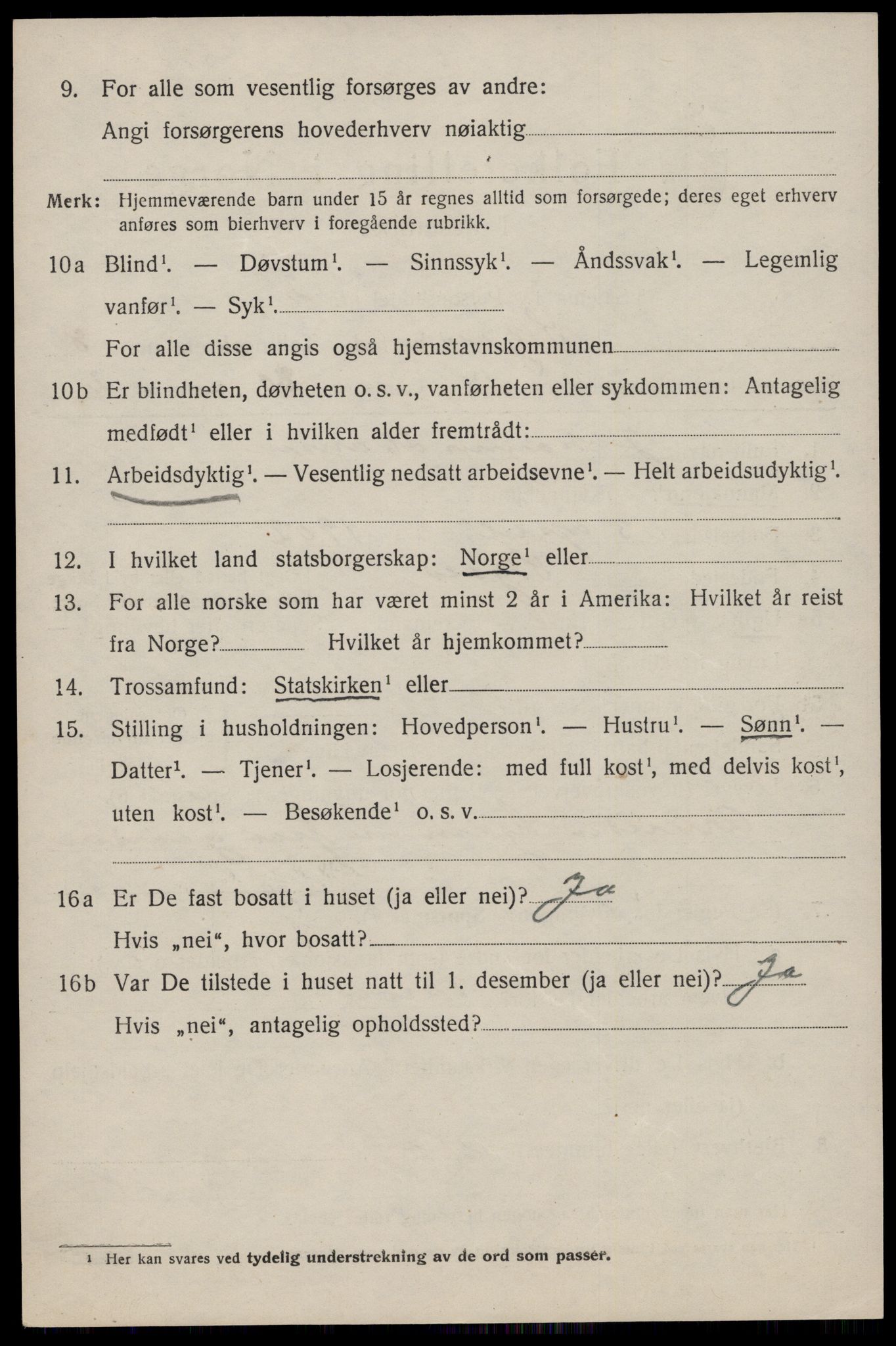 SAST, Folketelling 1920 for 1154 Skjold herred, 1920, s. 4319