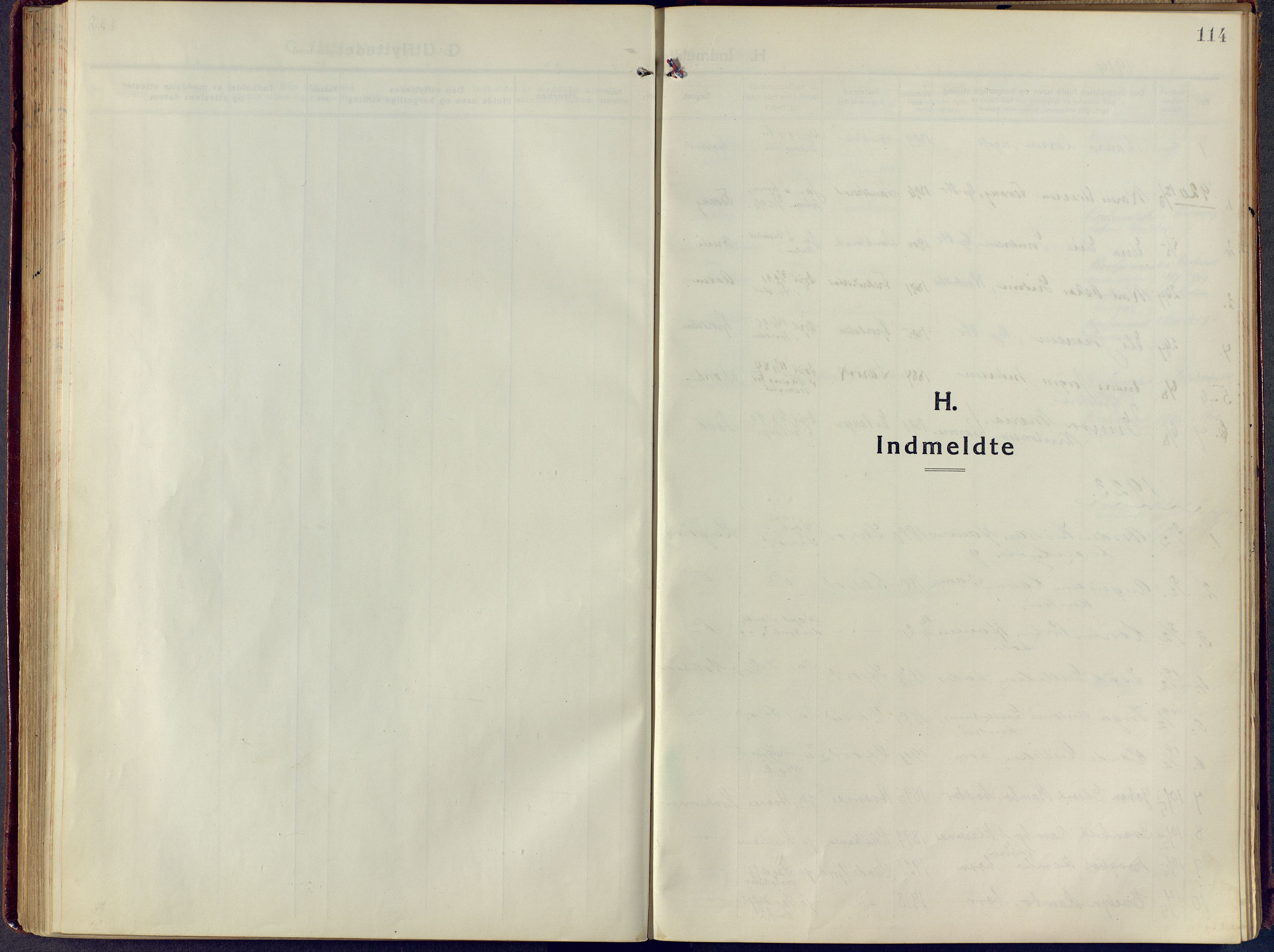 Sandar kirkebøker, SAKO/A-243/F/Fa/L0021: Ministerialbok nr. 21, 1919-1925, s. 114