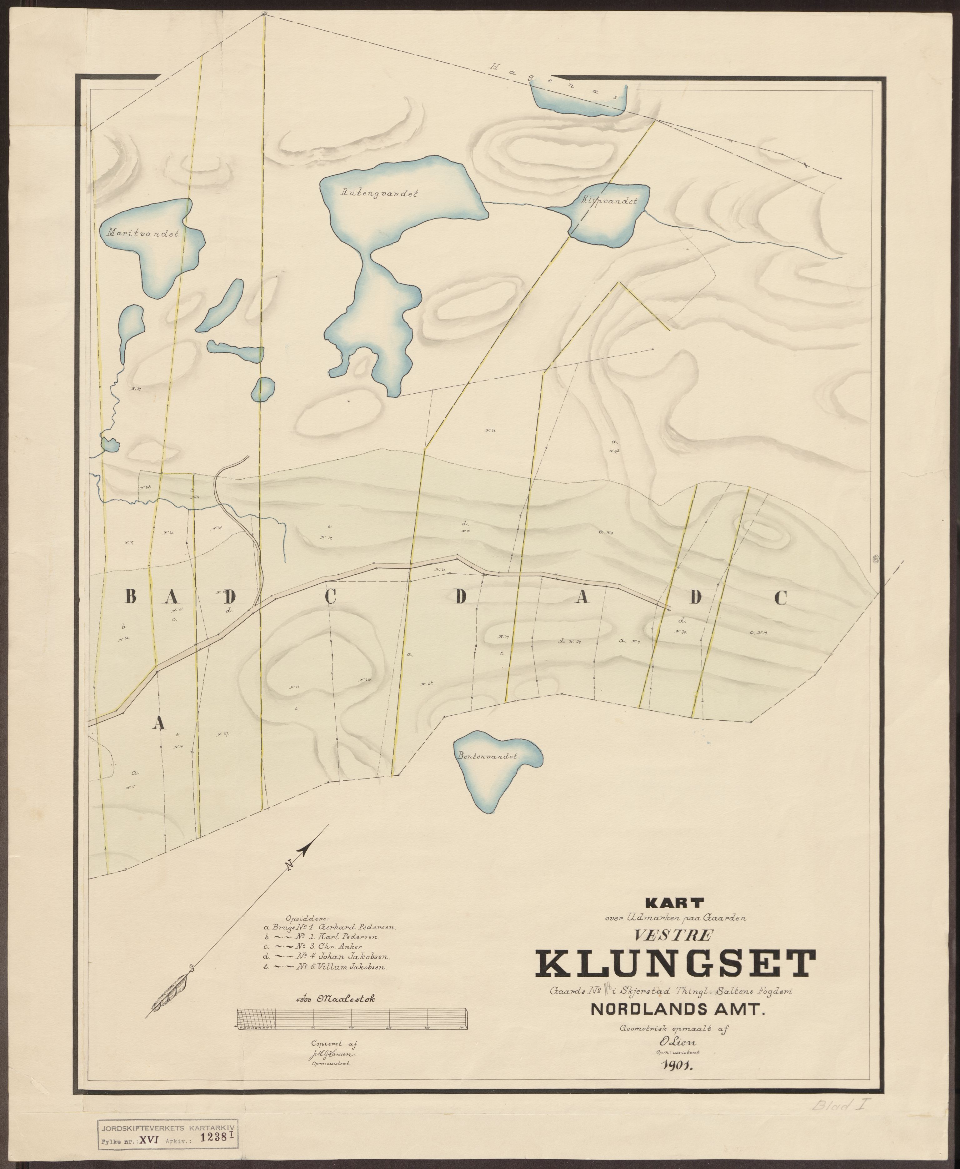 Jordskifteverkets kartarkiv, AV/RA-S-3929/T, 1859-1988, s. 1407