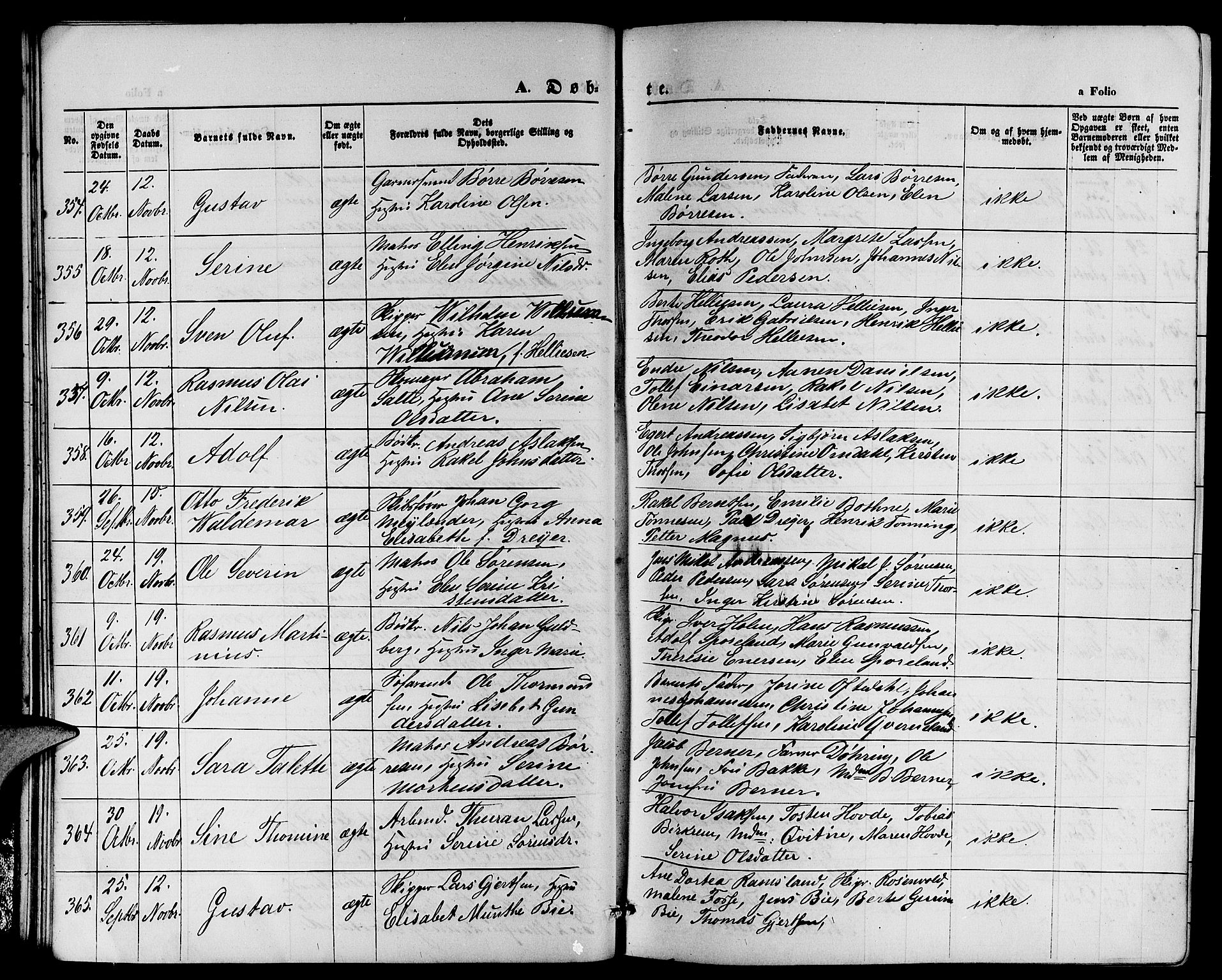 St. Petri sokneprestkontor, AV/SAST-A-101813/001/30/30BB/L0001: Klokkerbok nr. B 1, 1865-1878