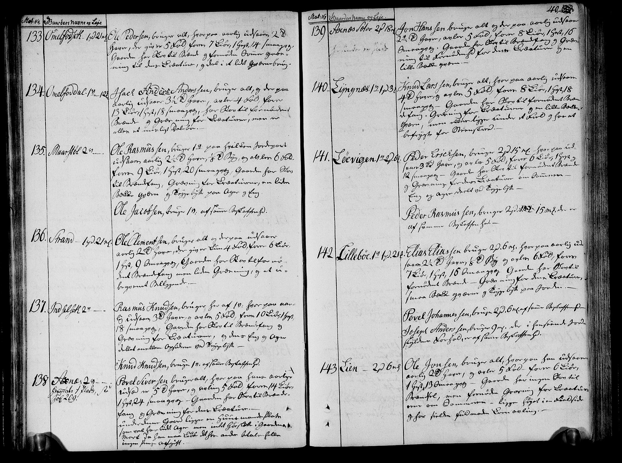 Rentekammeret inntil 1814, Realistisk ordnet avdeling, AV/RA-EA-4070/N/Ne/Nea/L0122: Sunnmøre fogderi. Deliberasjonsprotokoll, 1803, s. 43