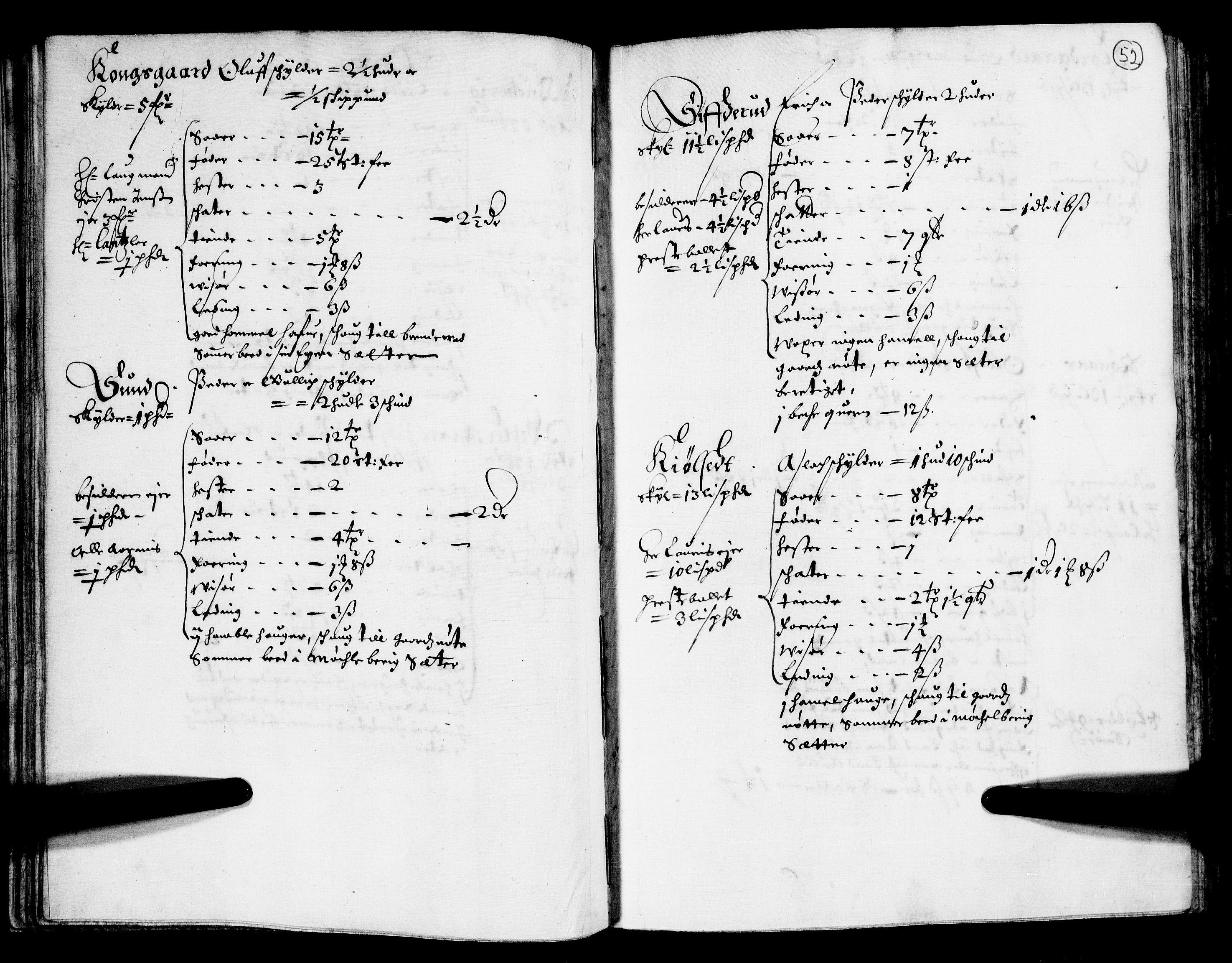 Rentekammeret inntil 1814, Realistisk ordnet avdeling, AV/RA-EA-4070/N/Nb/Nba/L0011: Odal, Solør og Østerdalen fogderi, 1667, s. 51b-52a